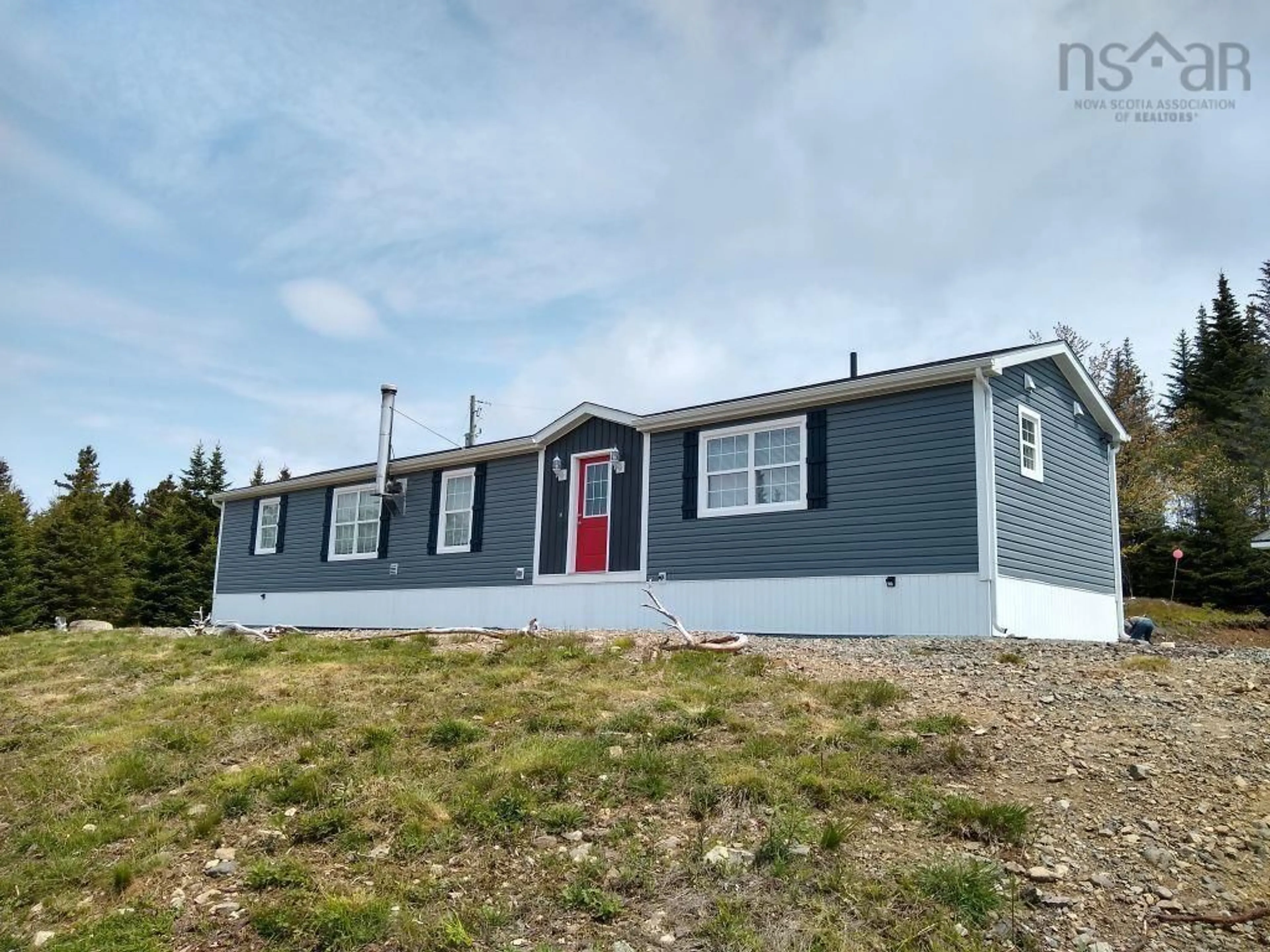 Home with vinyl exterior material, building for 290 Eastside Grand River Rd, Grand River Nova Scotia B0E 1M0