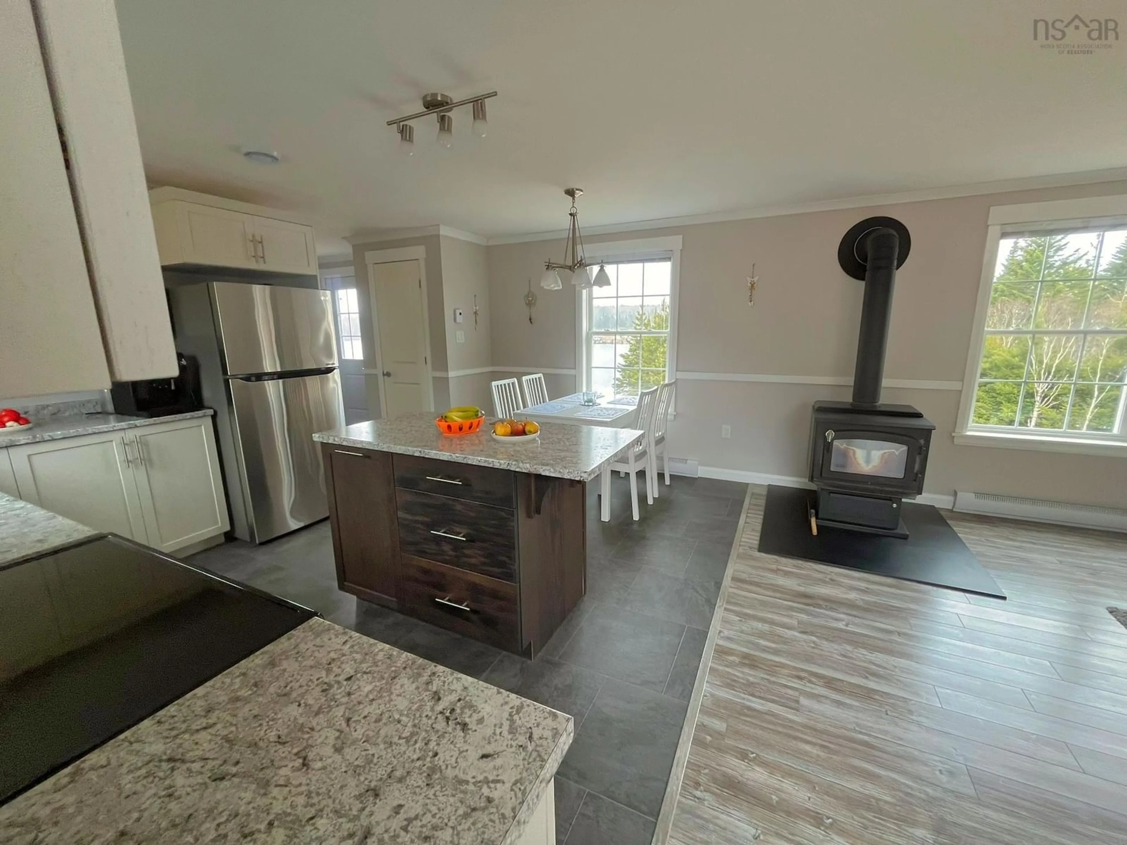 Open concept kitchen, unknown for 290 Eastside Grand River Rd, Grand River Nova Scotia B0E 1M0
