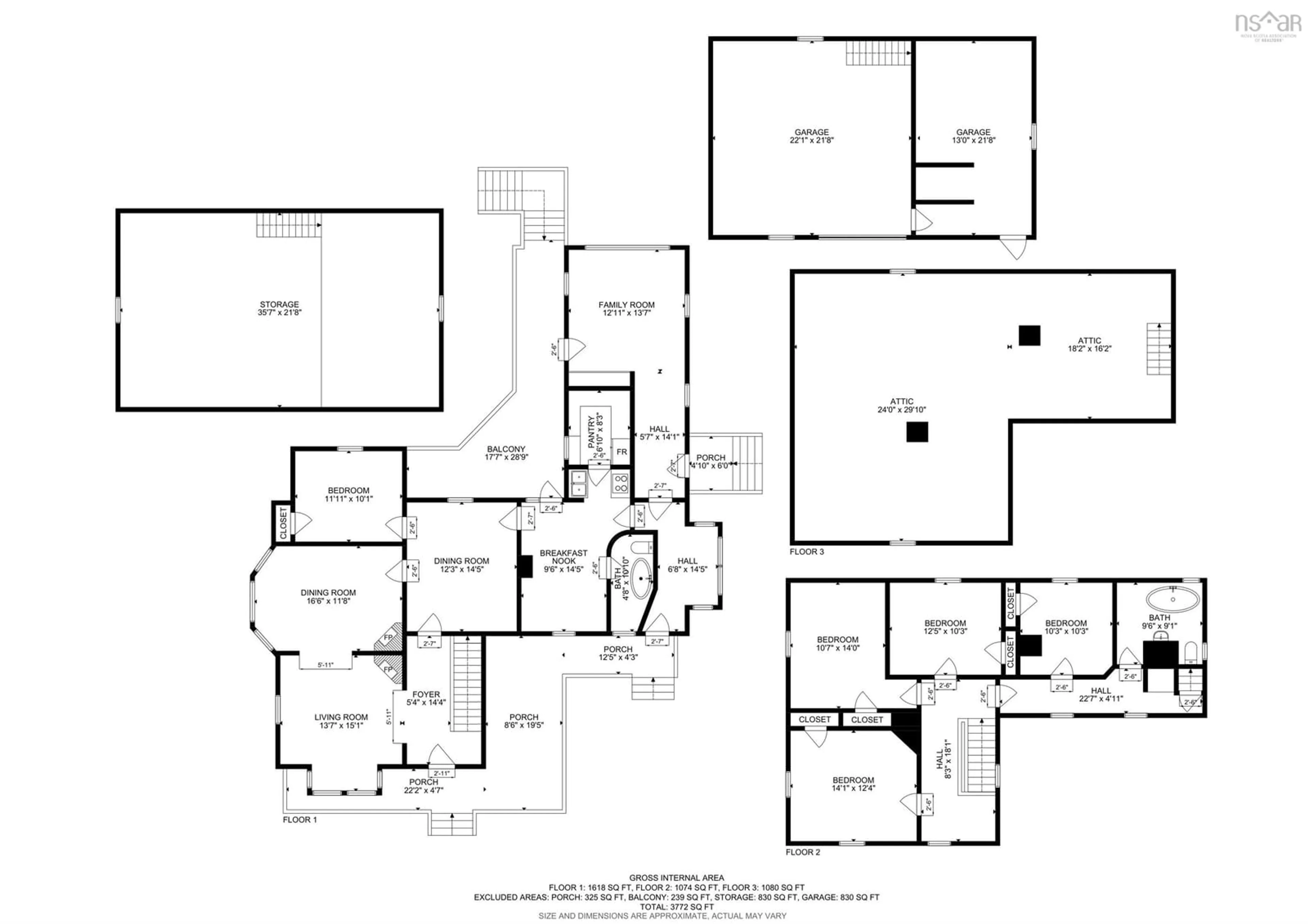 Floor plan for 8499 Highway 3, Port Mouton Nova Scotia B0T 1T0