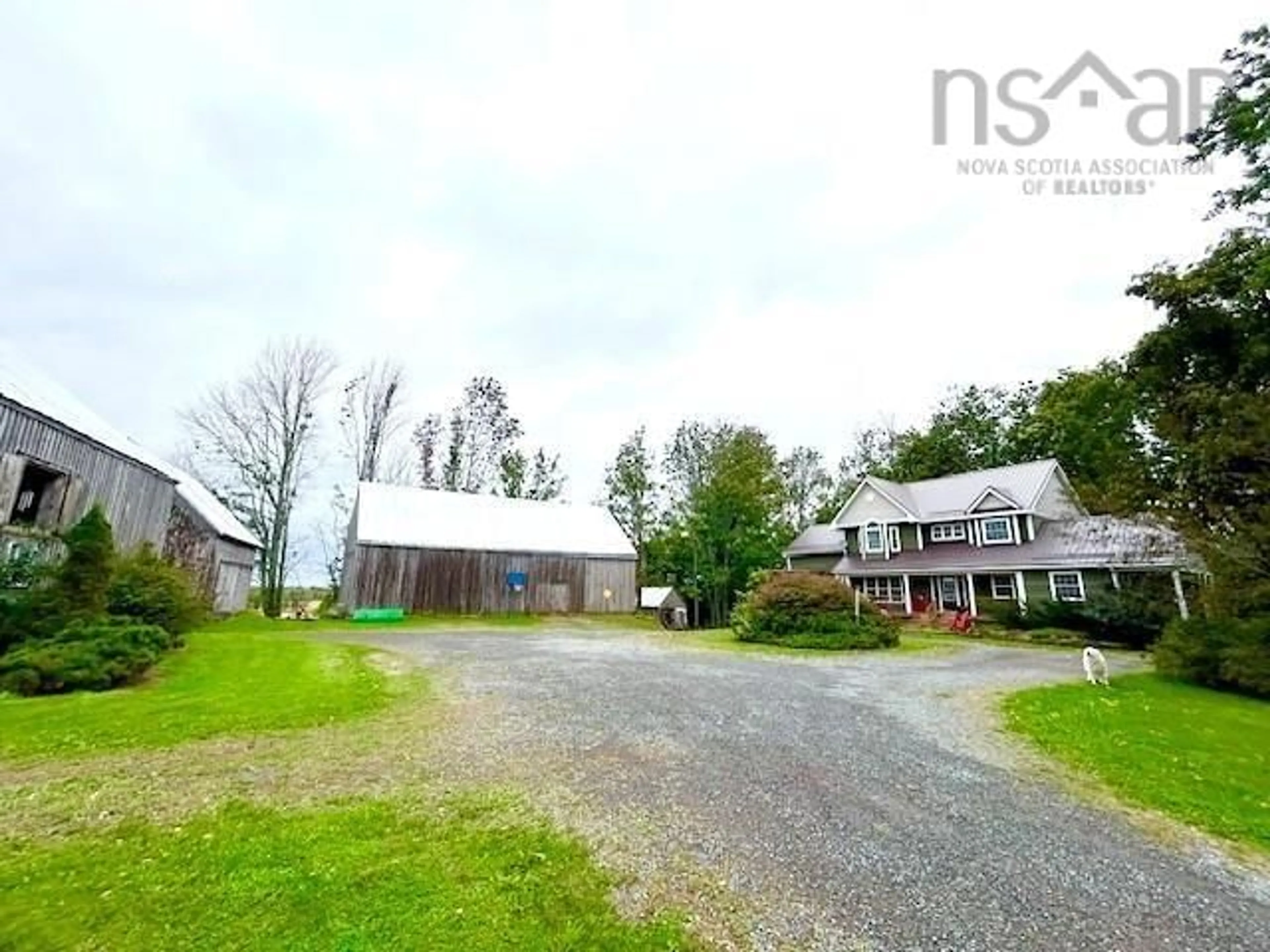 A pic from outside/outdoor area/front of a property/back of a property/a pic from drone, unknown for 1143 Upper River John Rd, Middleton Nova Scotia B0K 1V0