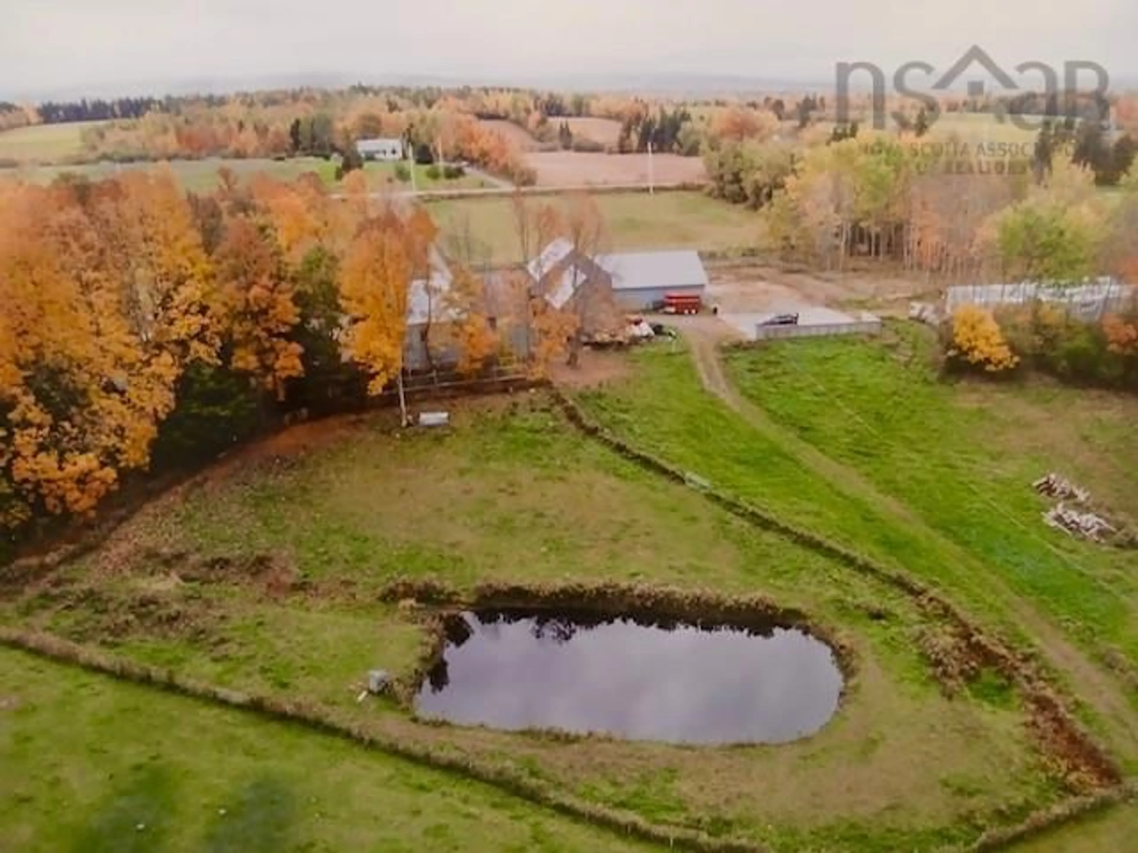 A pic from outside/outdoor area/front of a property/back of a property/a pic from drone, water/lake/river/ocean view for 1143 Upper River John Rd, Middleton Nova Scotia B0K 1V0
