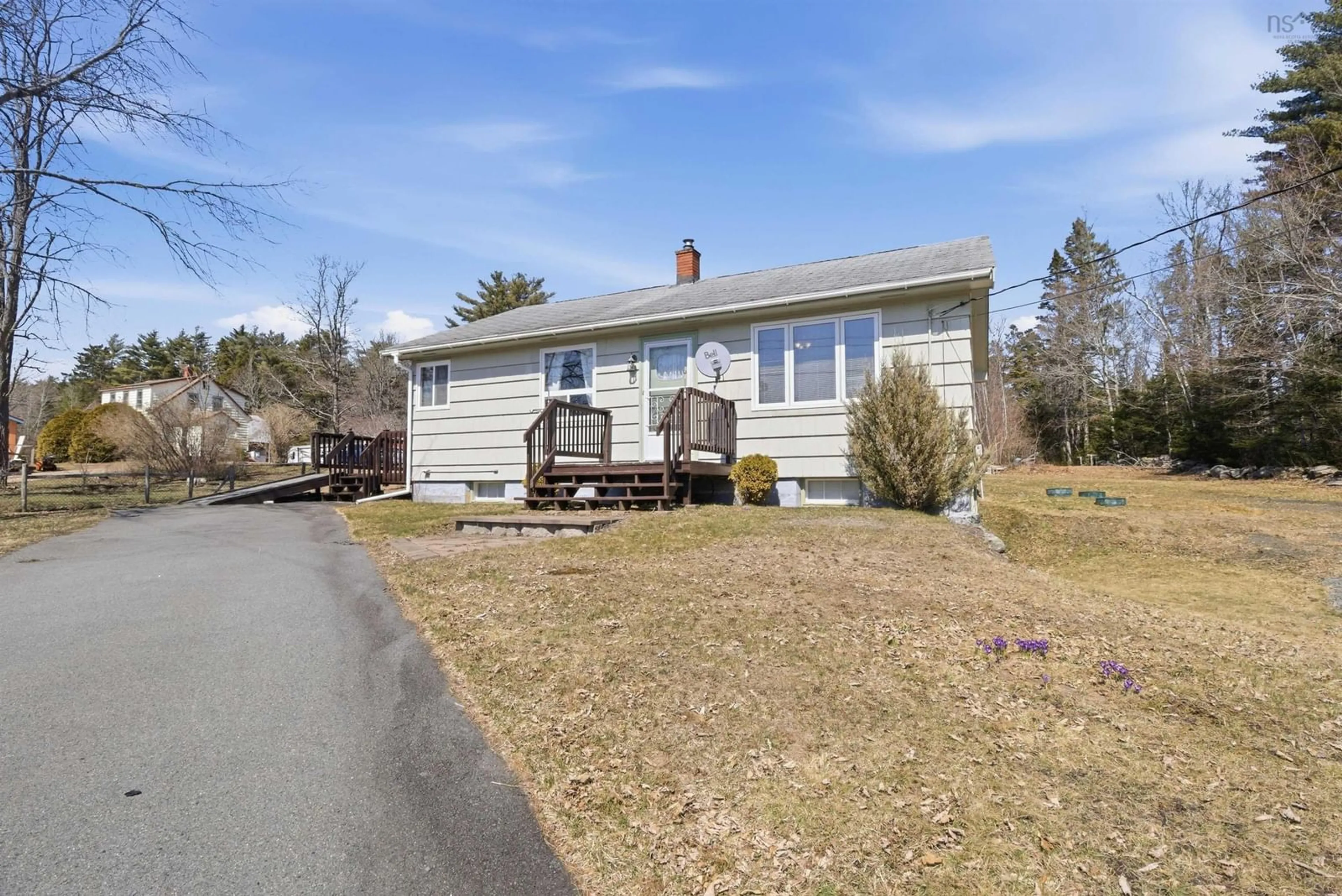 A pic from outside/outdoor area/front of a property/back of a property/a pic from drone, street for 6294 Highway 325, West Clifford Nova Scotia B4V 8H3