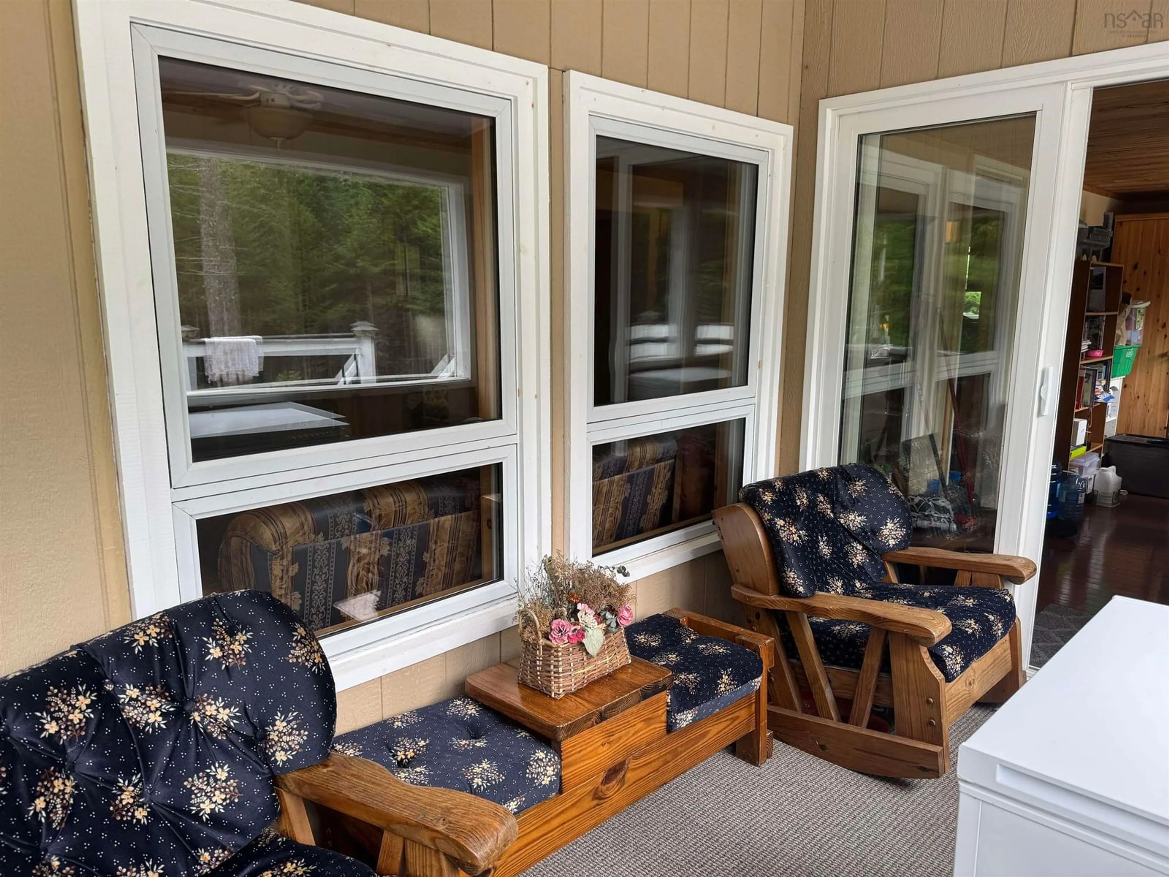 Patio, water/lake/river/ocean view for 78 Maple Ridge Dr, Franey Corner Nova Scotia B0R 1H0