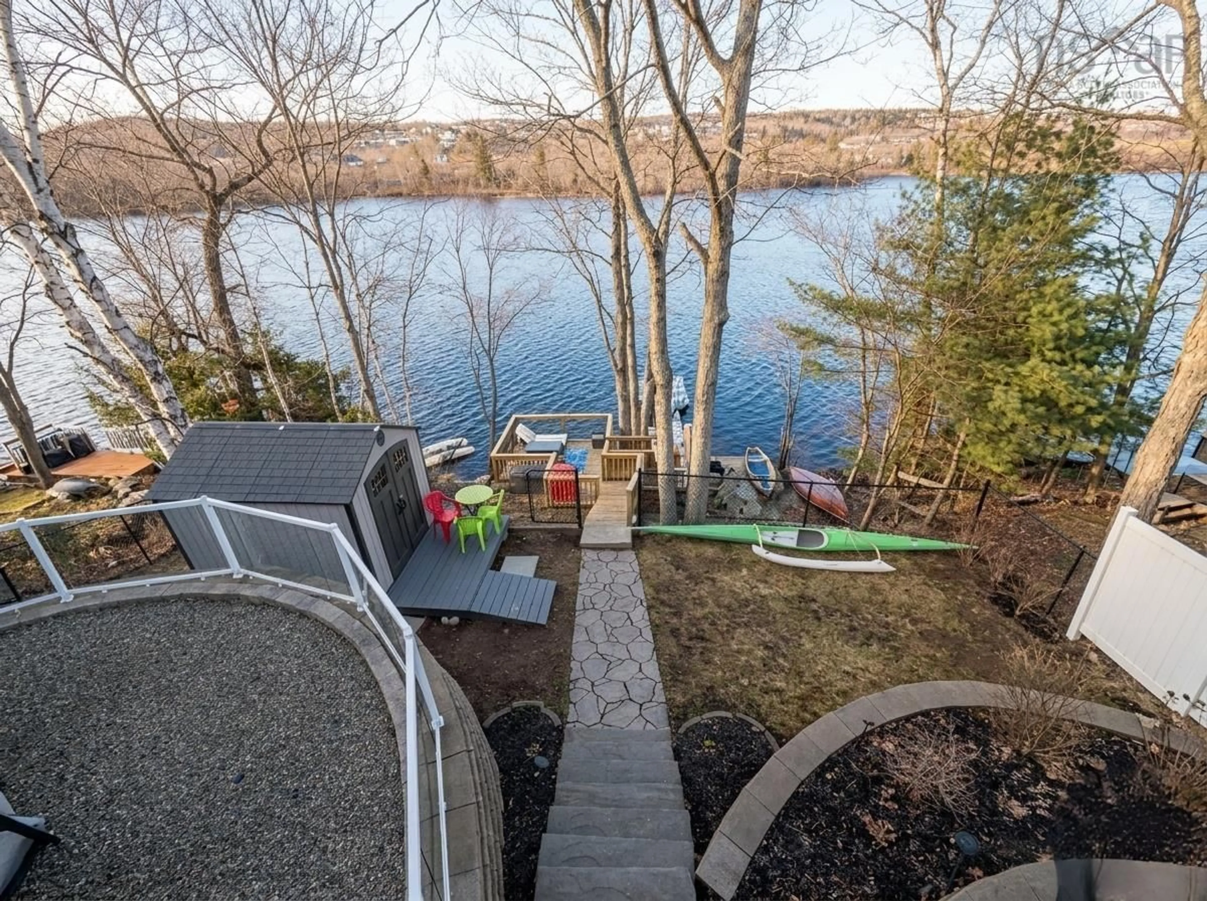 Patio, water/lake/river/ocean view for 42 Diana Grace Ave, Dartmouth Nova Scotia B2W 6A2