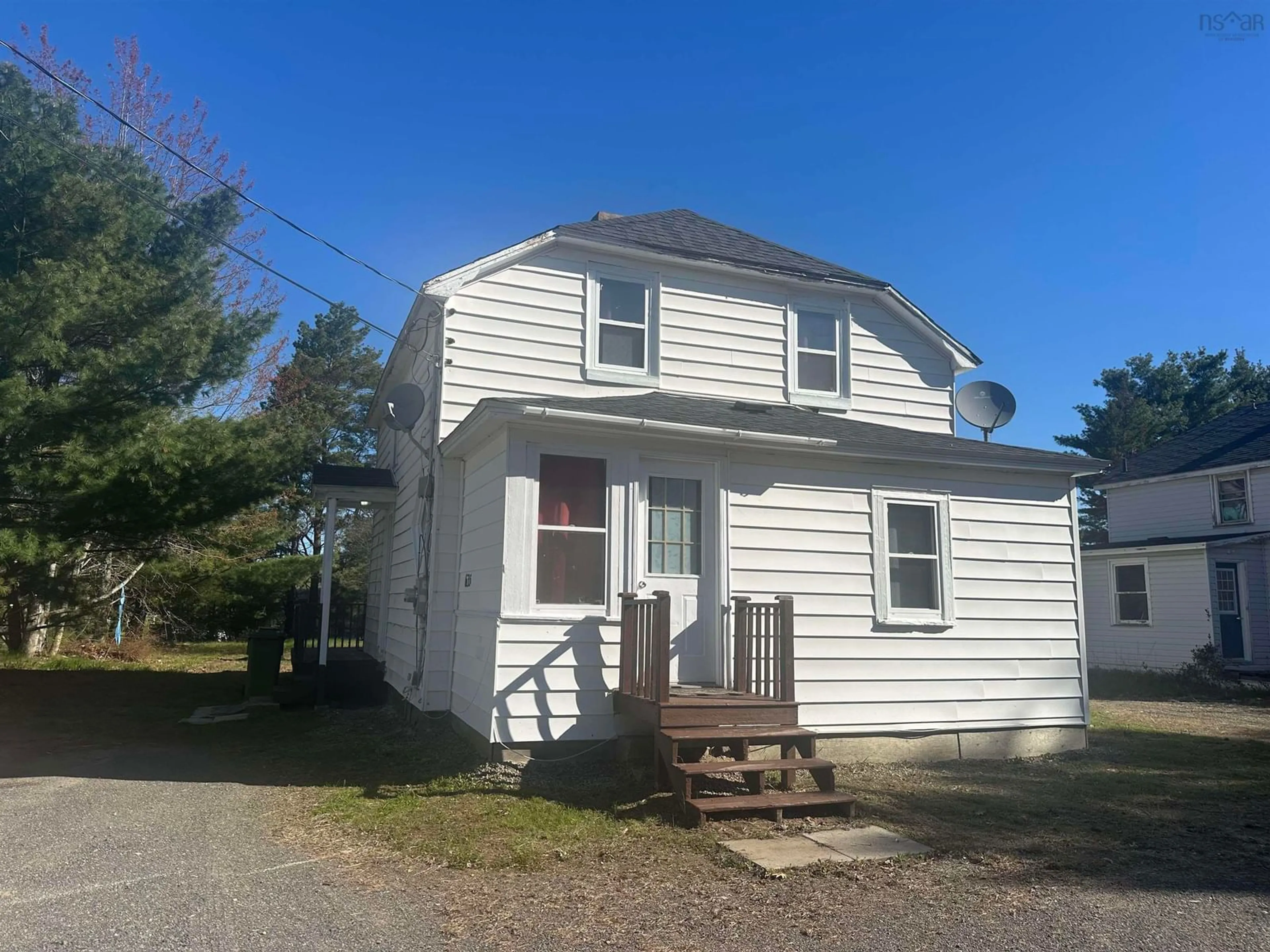Home with vinyl exterior material, street for 635 Faculty Dr, Greenwood Nova Scotia B0P 1R0