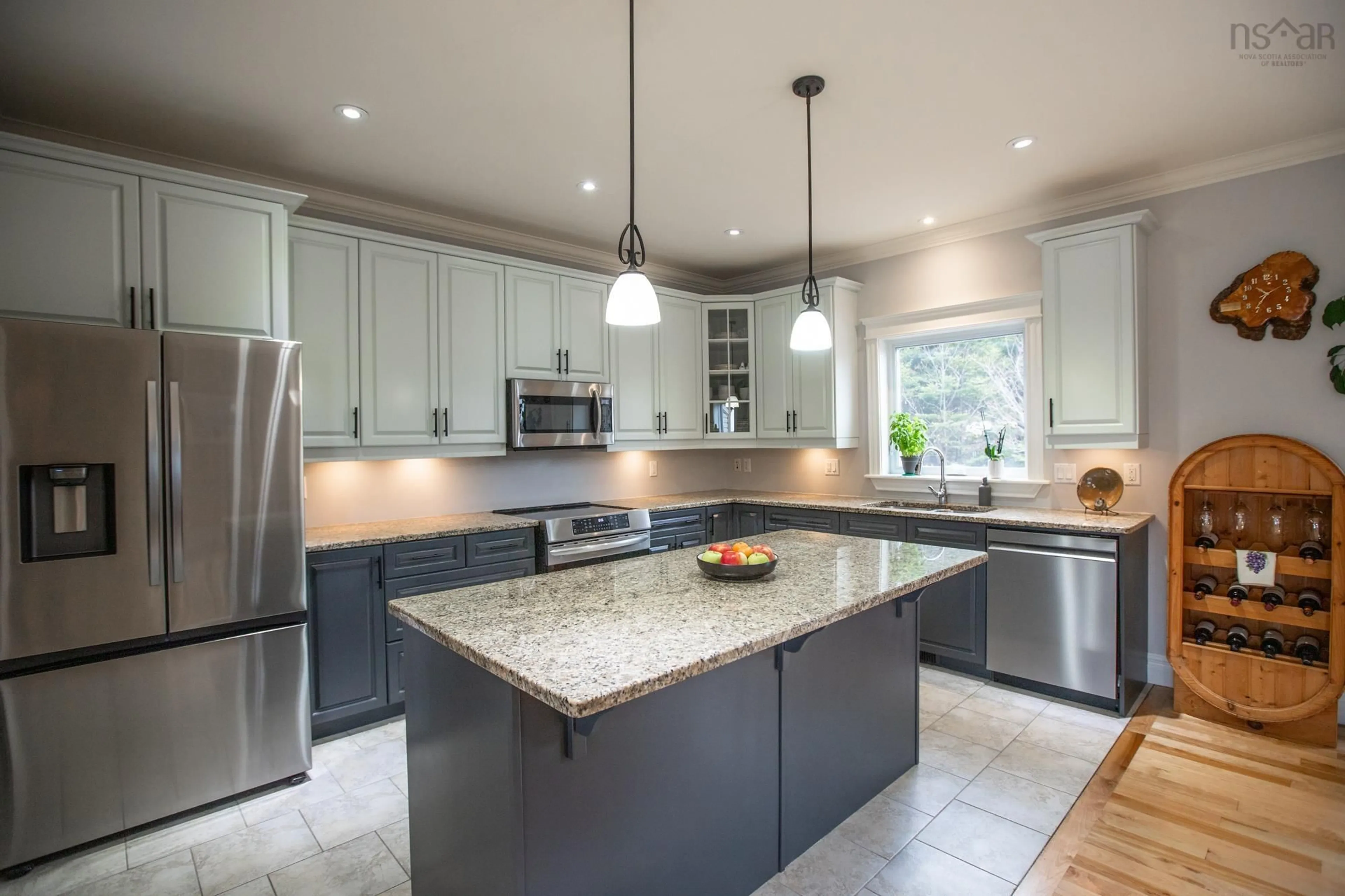 Open concept kitchen, ceramic/tile floor for 52 Cherrywood Dr, Dartmouth Nova Scotia B2V 0A8