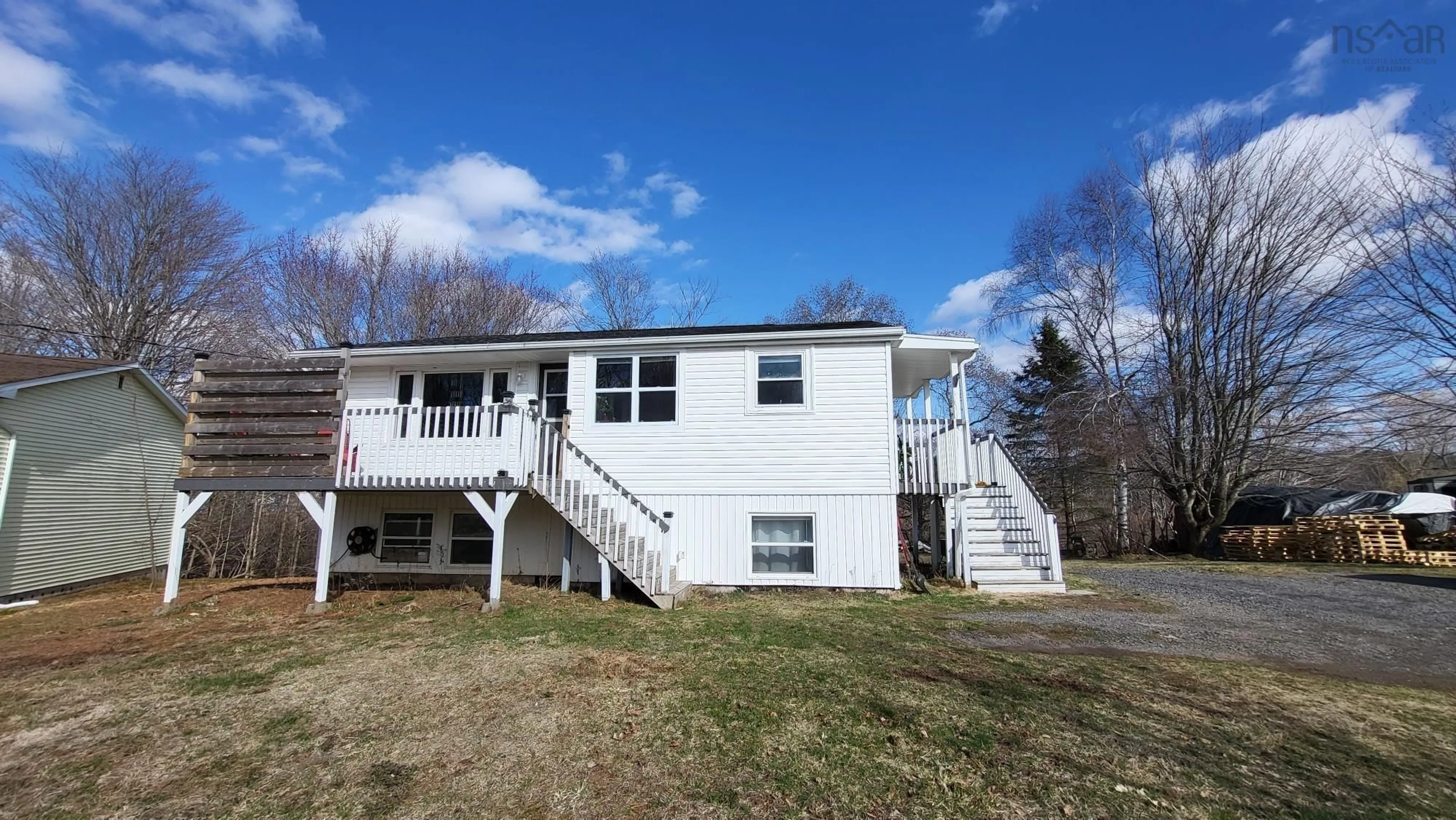A pic from outside/outdoor area/front of a property/back of a property/a pic from drone, unknown for 1112 Morse Lane, Centreville Nova Scotia B0P 1J0