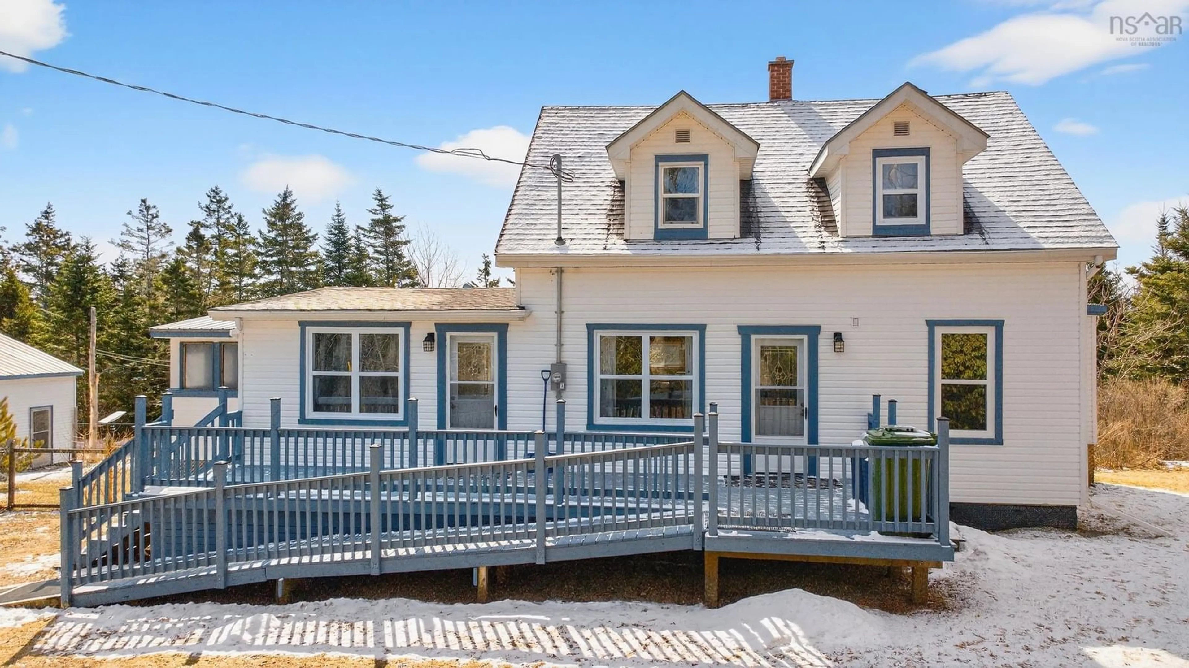 Home with vinyl exterior material, street for 15682 7 Hwy, East Ship Harbour Nova Scotia B0J 3H0