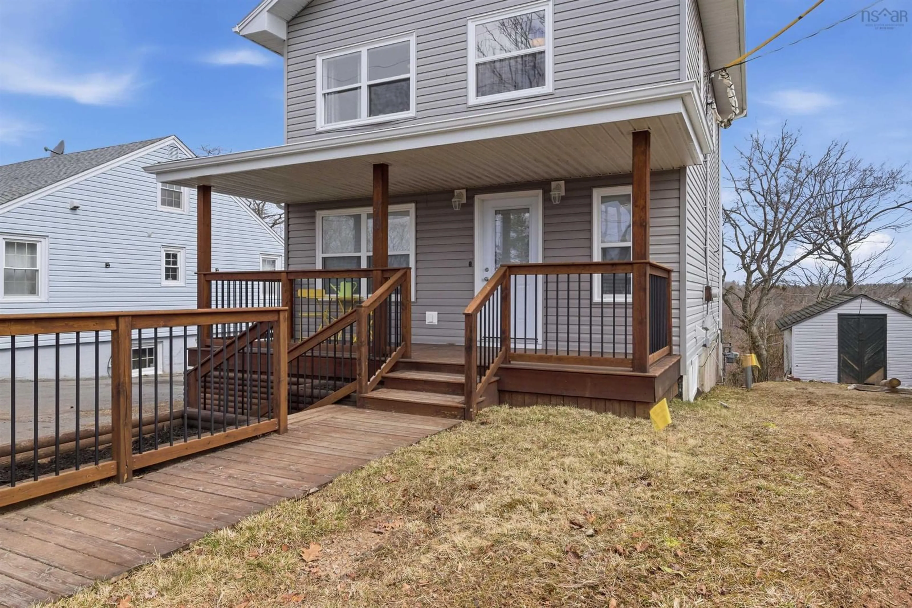 Home with vinyl exterior material, street for 78 Joffre St, Dartmouth Nova Scotia B2Y 3C9