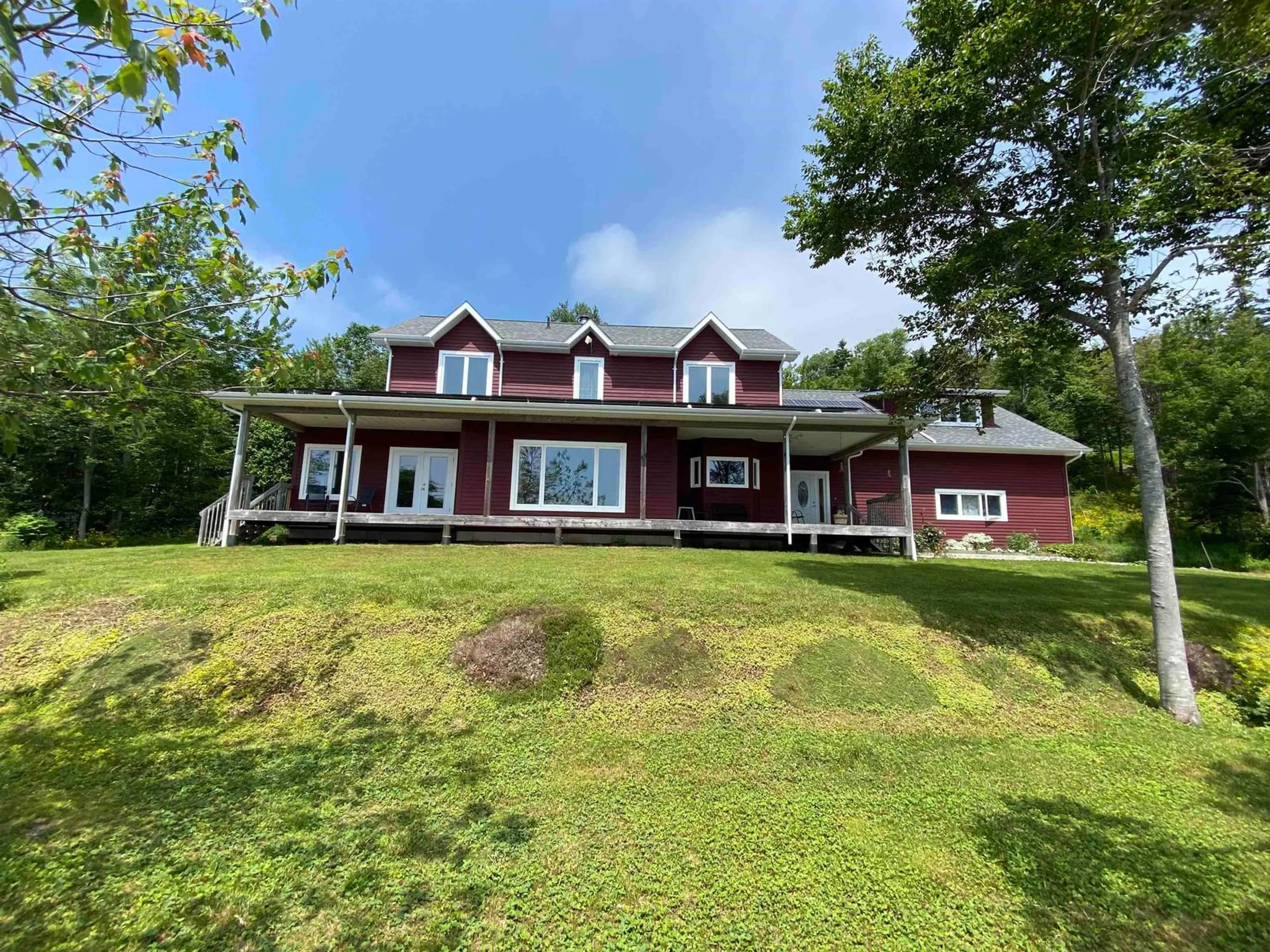 A pic from outside/outdoor area/front of a property/back of a property/a pic from drone, unknown for 5276 Marble Mountain Rd., Marble Mountain Nova Scotia B0E 3K0
