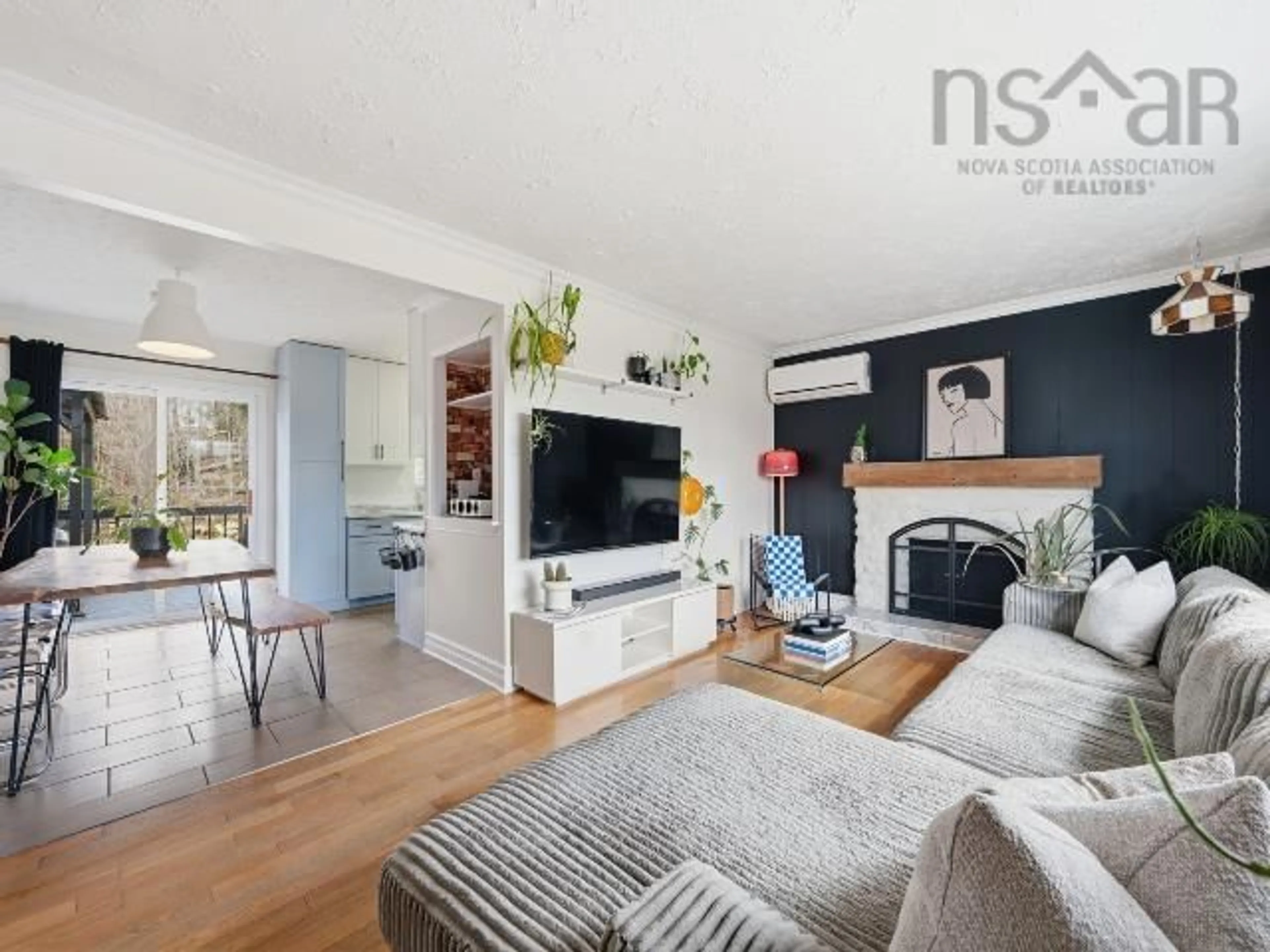 Living room with furniture, unknown for 3047 Highway 7, Lake Echo Nova Scotia B3E 1A8