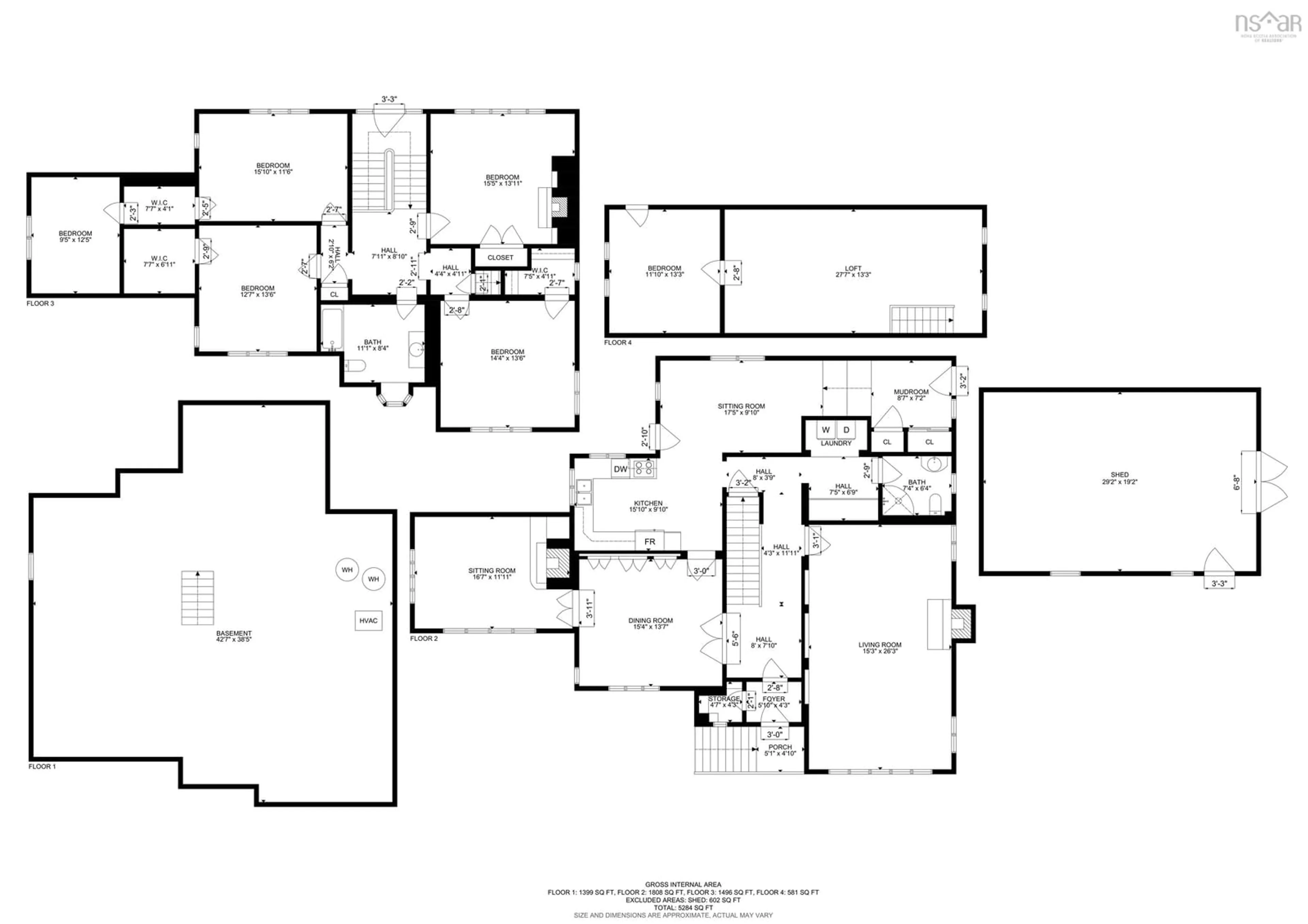 Floor plan for 68 Cottage St, Pictou Nova Scotia B0K 1H0