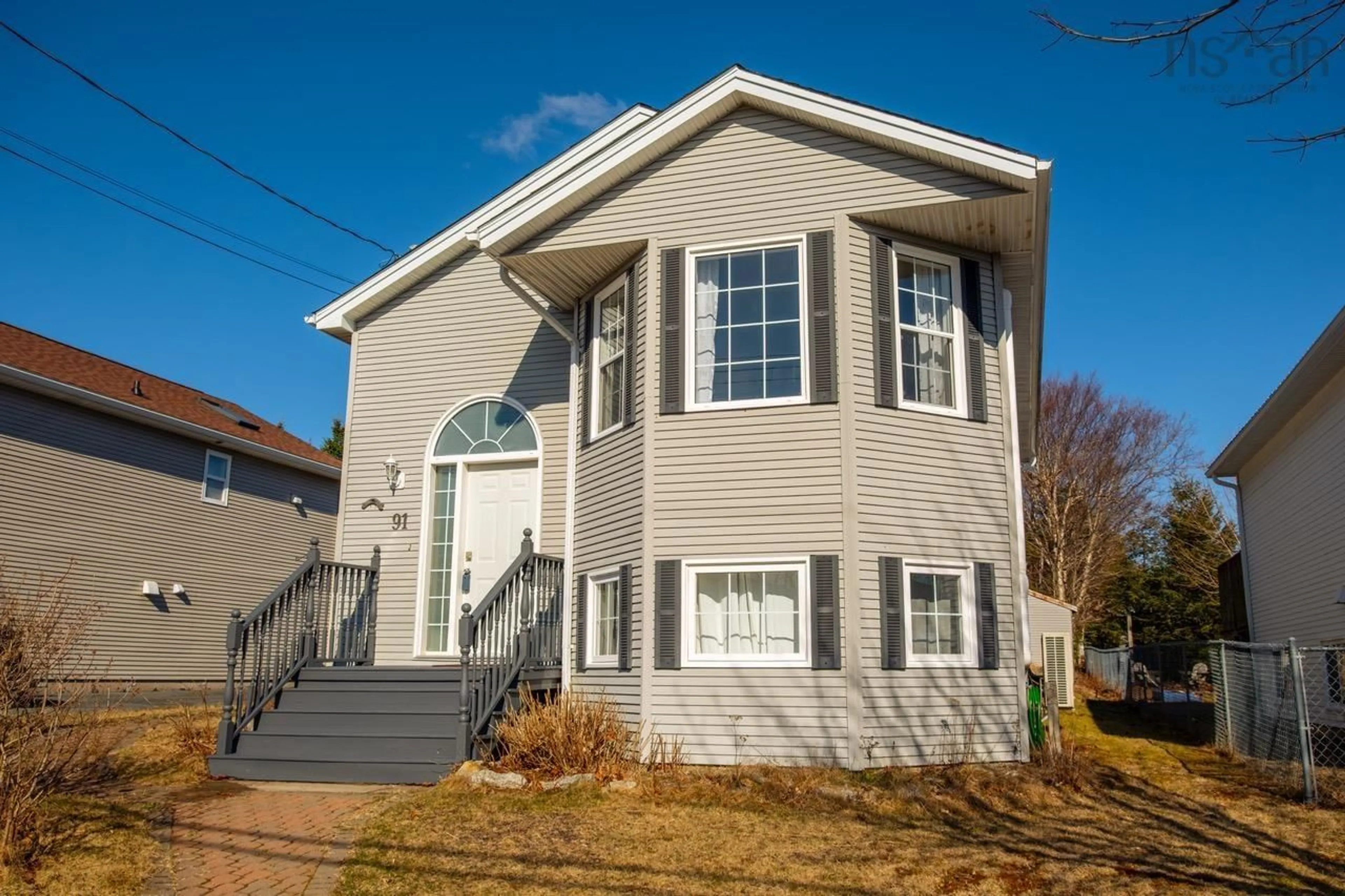 Home with vinyl exterior material, street for 91 Jeep Cres, Eastern Passage Nova Scotia B3G 1P3