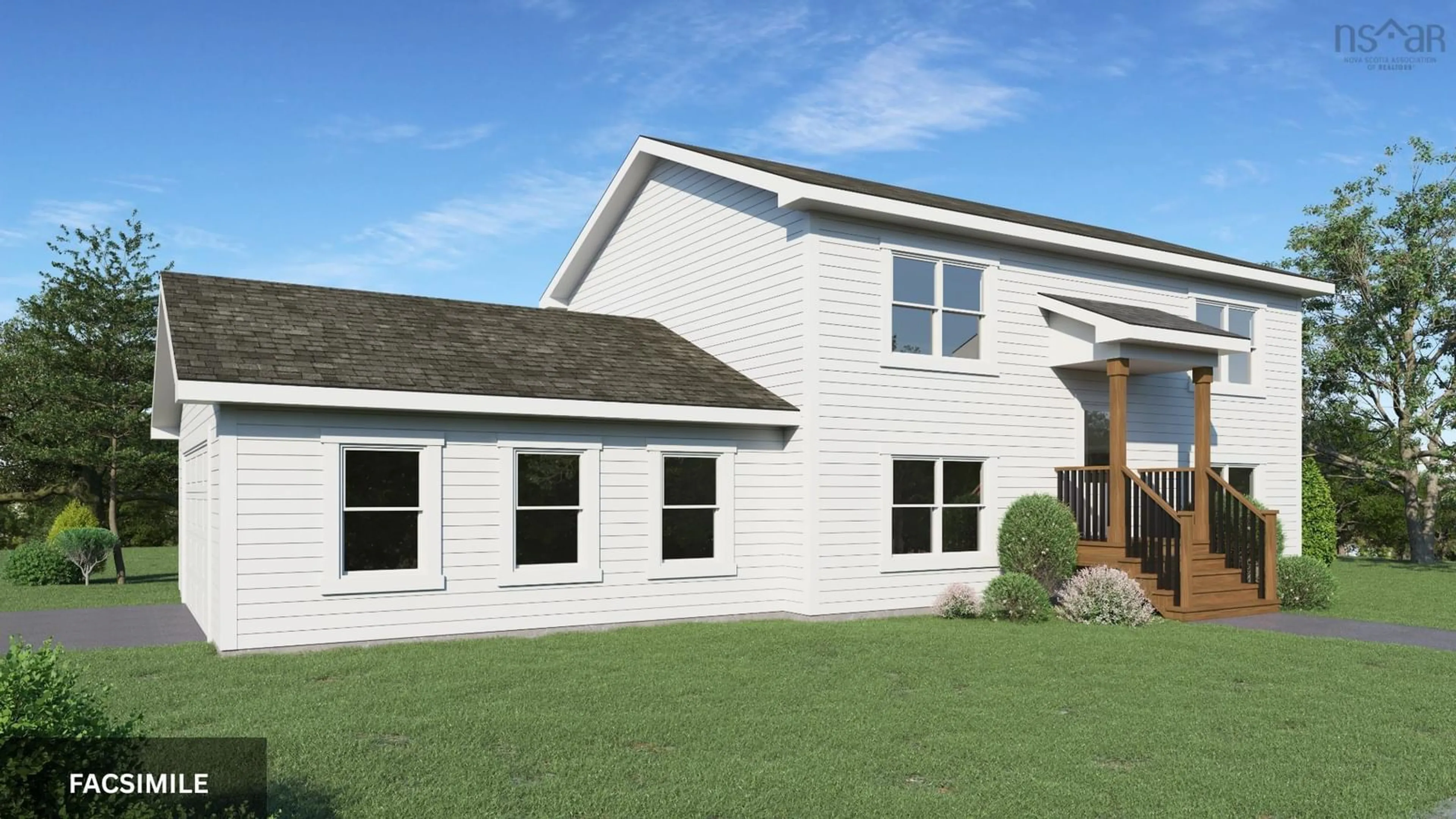 Home with vinyl exterior material, building for 120 Deeridge Rd, Black Point Nova Scotia B0J 1B0