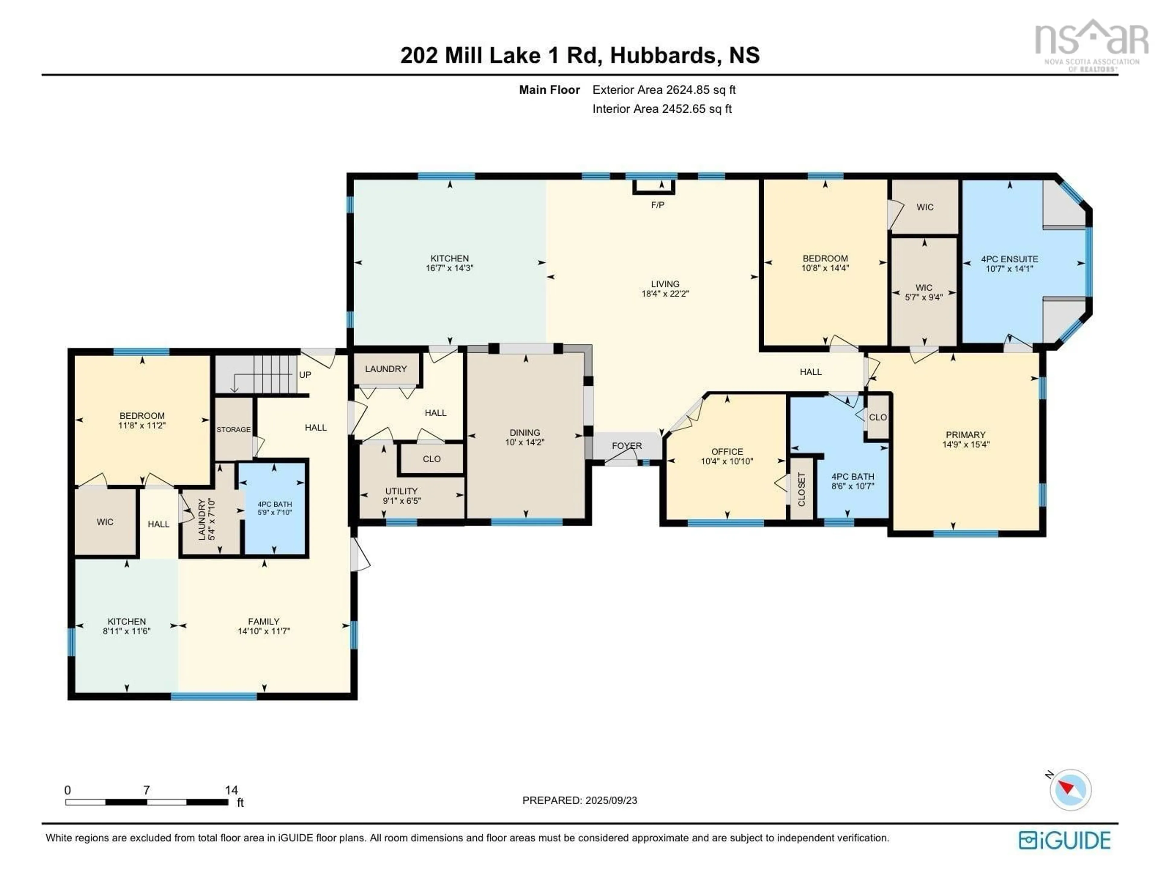 Floor plan for 202 Mill Lake Rd, Hubbards Nova Scotia B0J 1T0