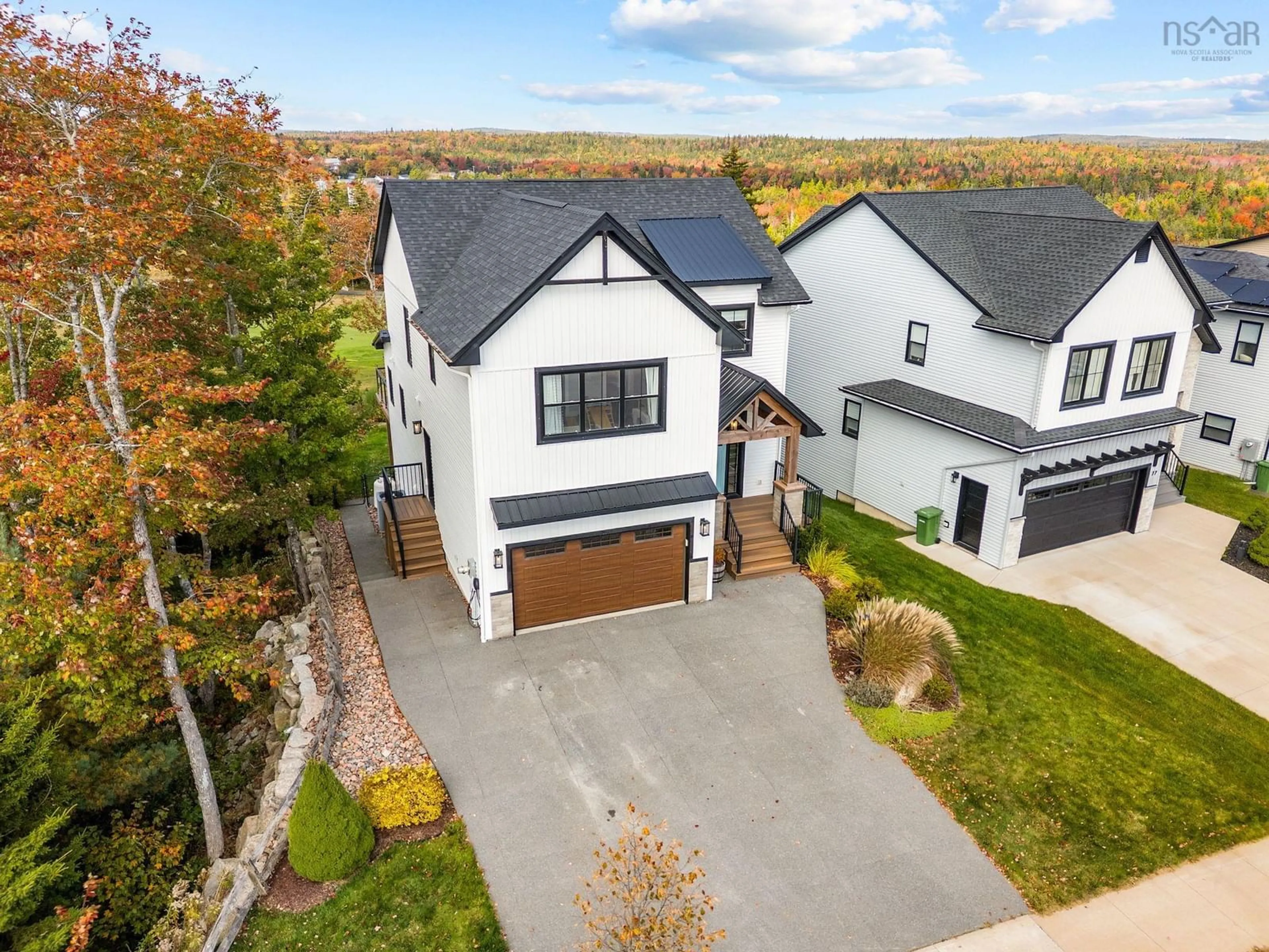 A pic from outside/outdoor area/front of a property/back of a property/a pic from drone, street for 83 Brunello Blvd, Timberlea Nova Scotia B3T 0J3