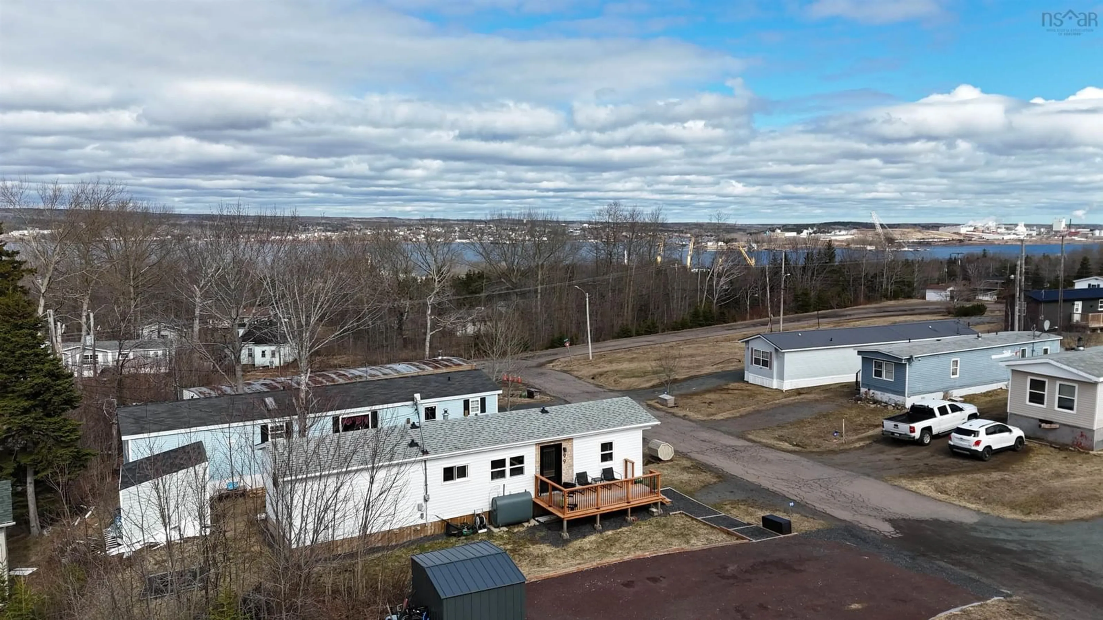 A pic from outside/outdoor area/front of a property/back of a property/a pic from drone, unknown for Sheridan Drive, Mulgrave Nova Scotia B0E 2G0
