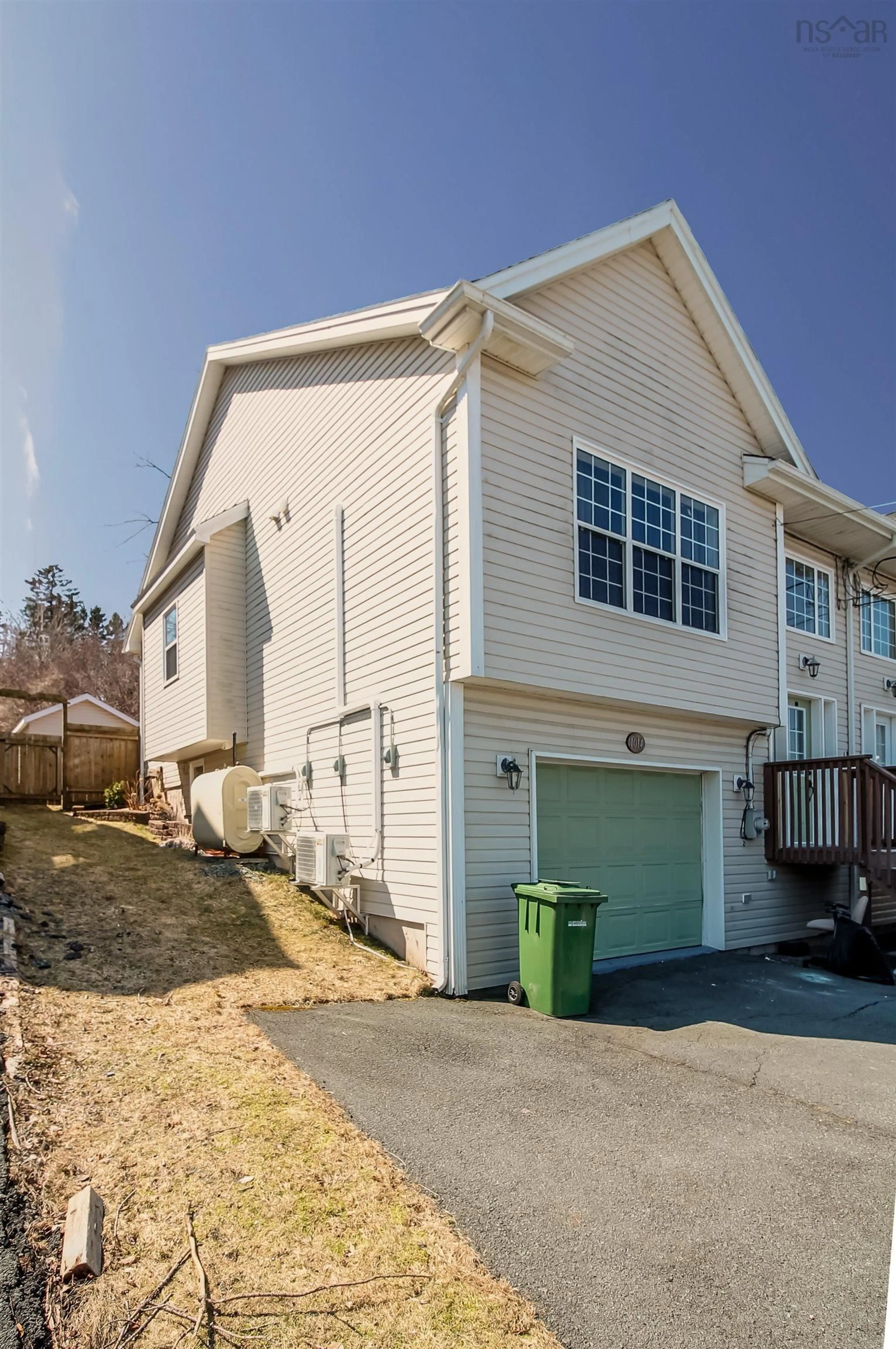 Home with vinyl exterior material, street for 1014 Sackville Dr, Middle Sackville Nova Scotia B4E 1S4