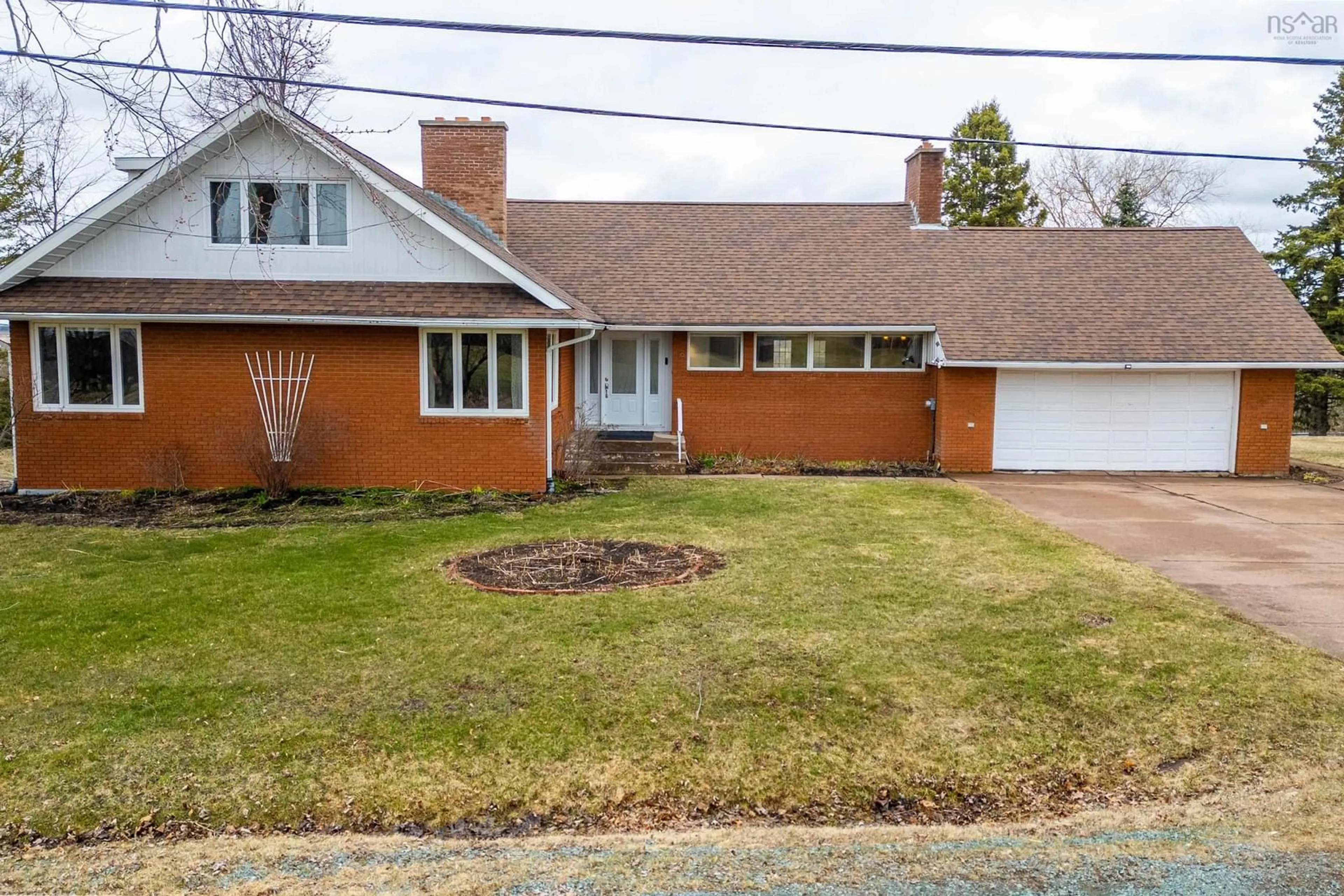 A pic from outside/outdoor area/front of a property/back of a property/a pic from drone, street for 19 Biggs Dr, East Amherst Nova Scotia B4H 3Y2