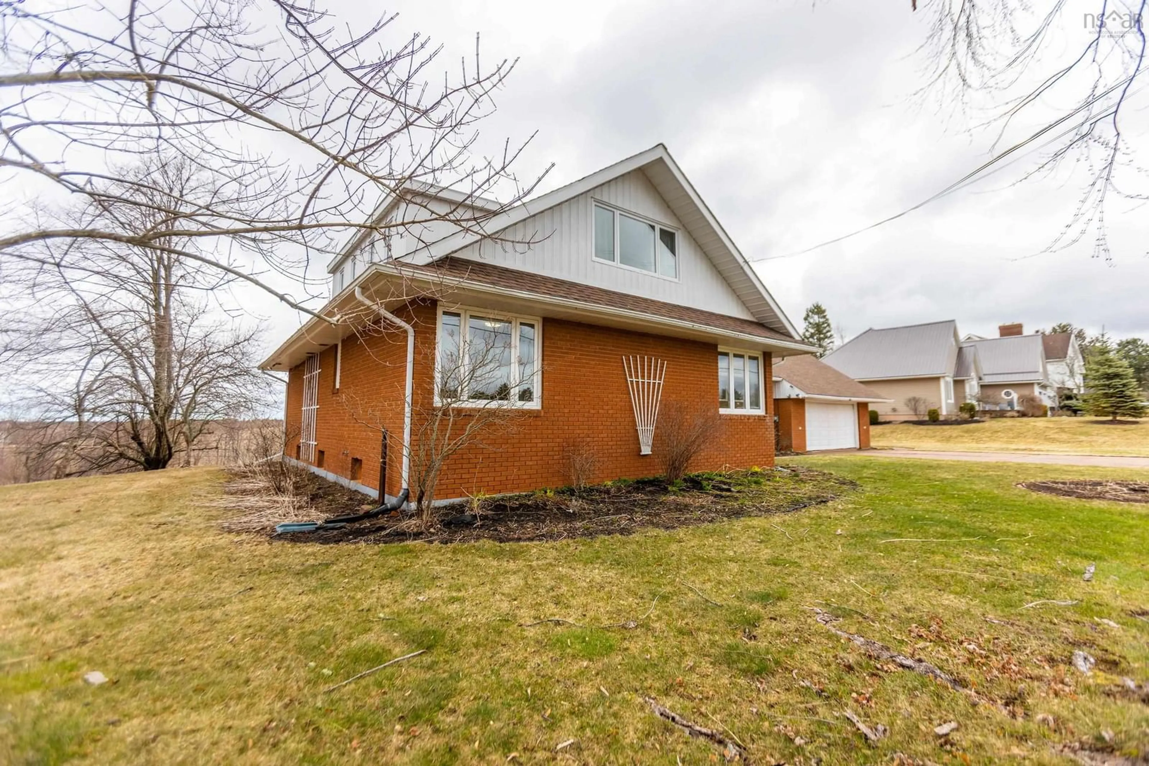 Home with brick exterior material, street for 19 Biggs Dr, East Amherst Nova Scotia B4H 3Y2
