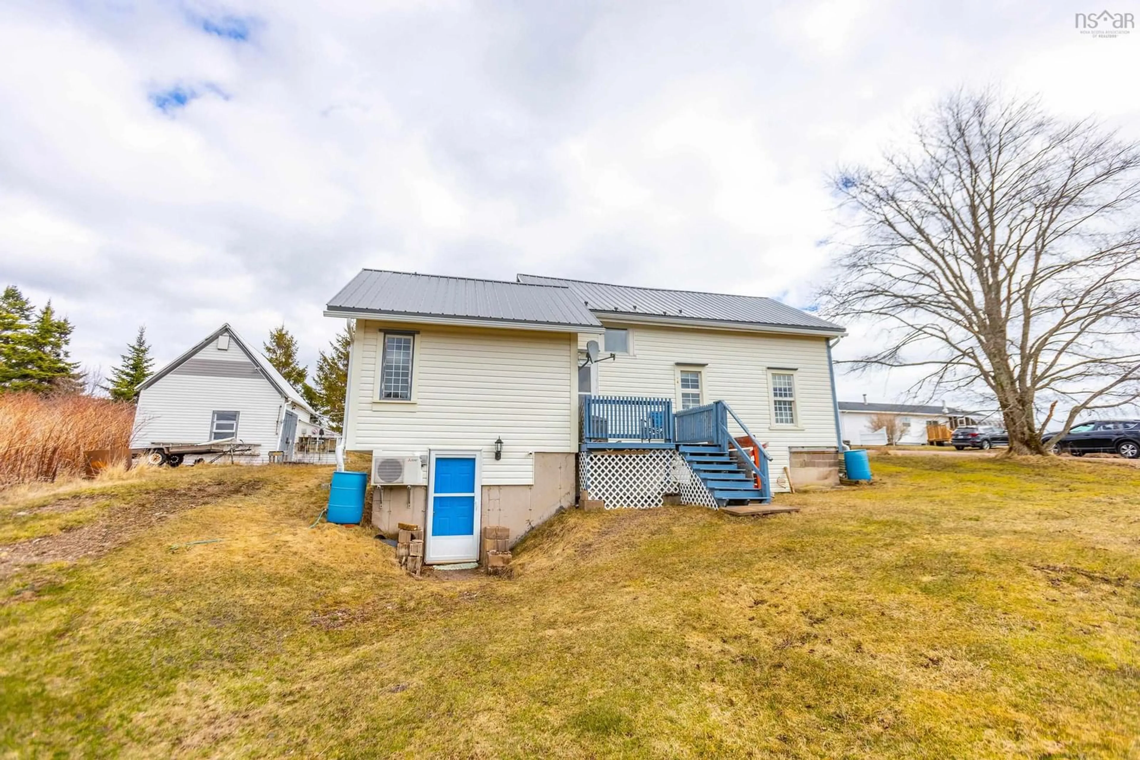 A pic from outside/outdoor area/front of a property/back of a property/a pic from drone, building for 34 Ratchford Rd, Port Greville Nova Scotia B0M 1S0
