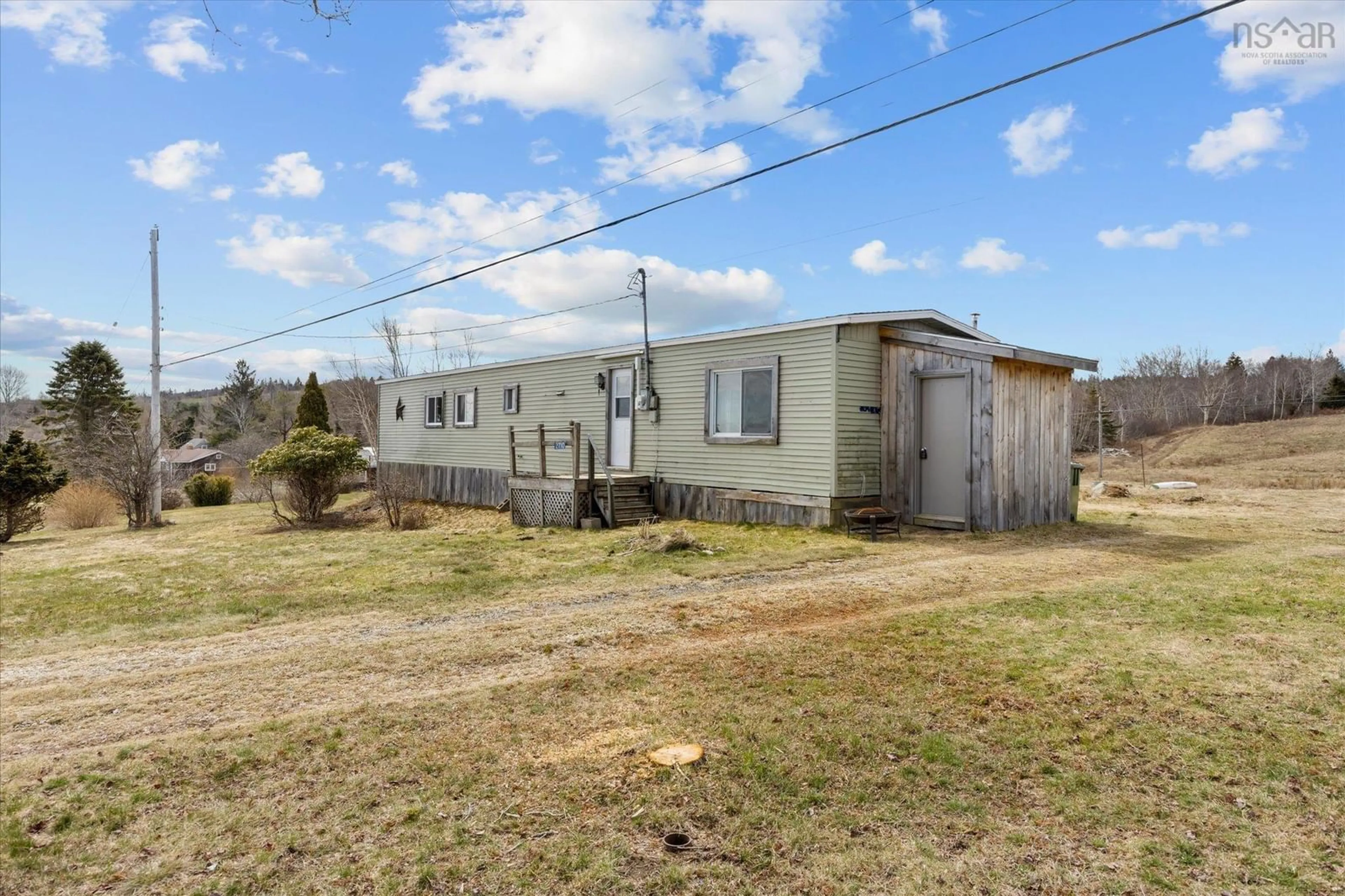 A pic from outside/outdoor area/front of a property/back of a property/a pic from drone, street for 2710 Highway 332 Hwy, Bayport Nova Scotia B0J 2X0