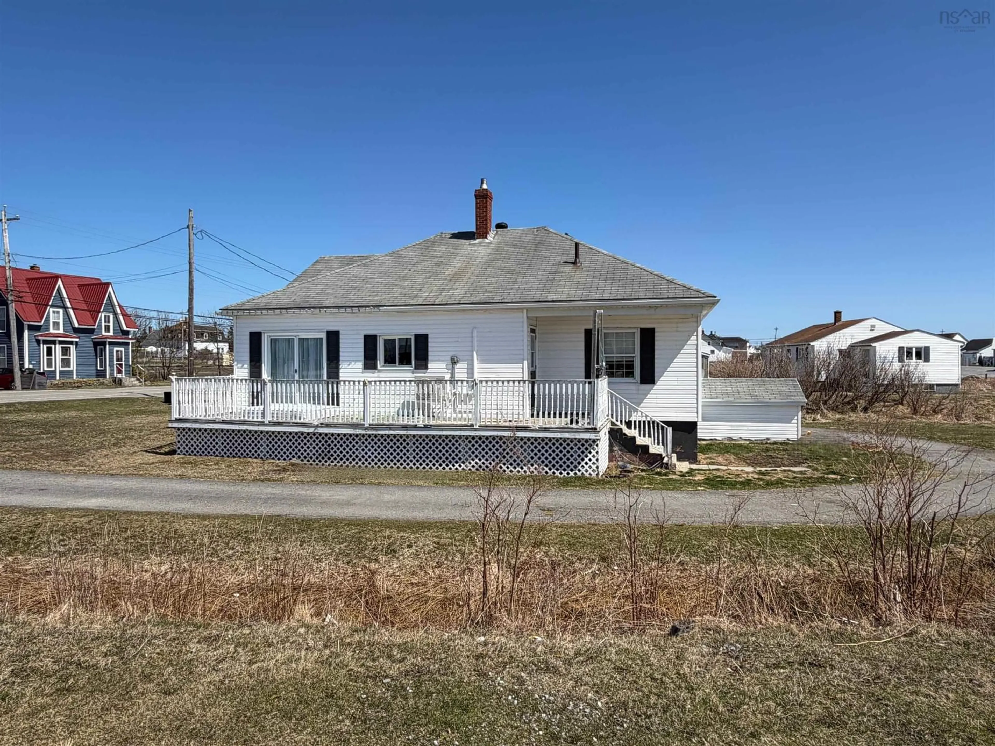 A pic from outside/outdoor area/front of a property/back of a property/a pic from drone, unknown for 2660 Main St, Clark's Harbour Nova Scotia B0W 1P0