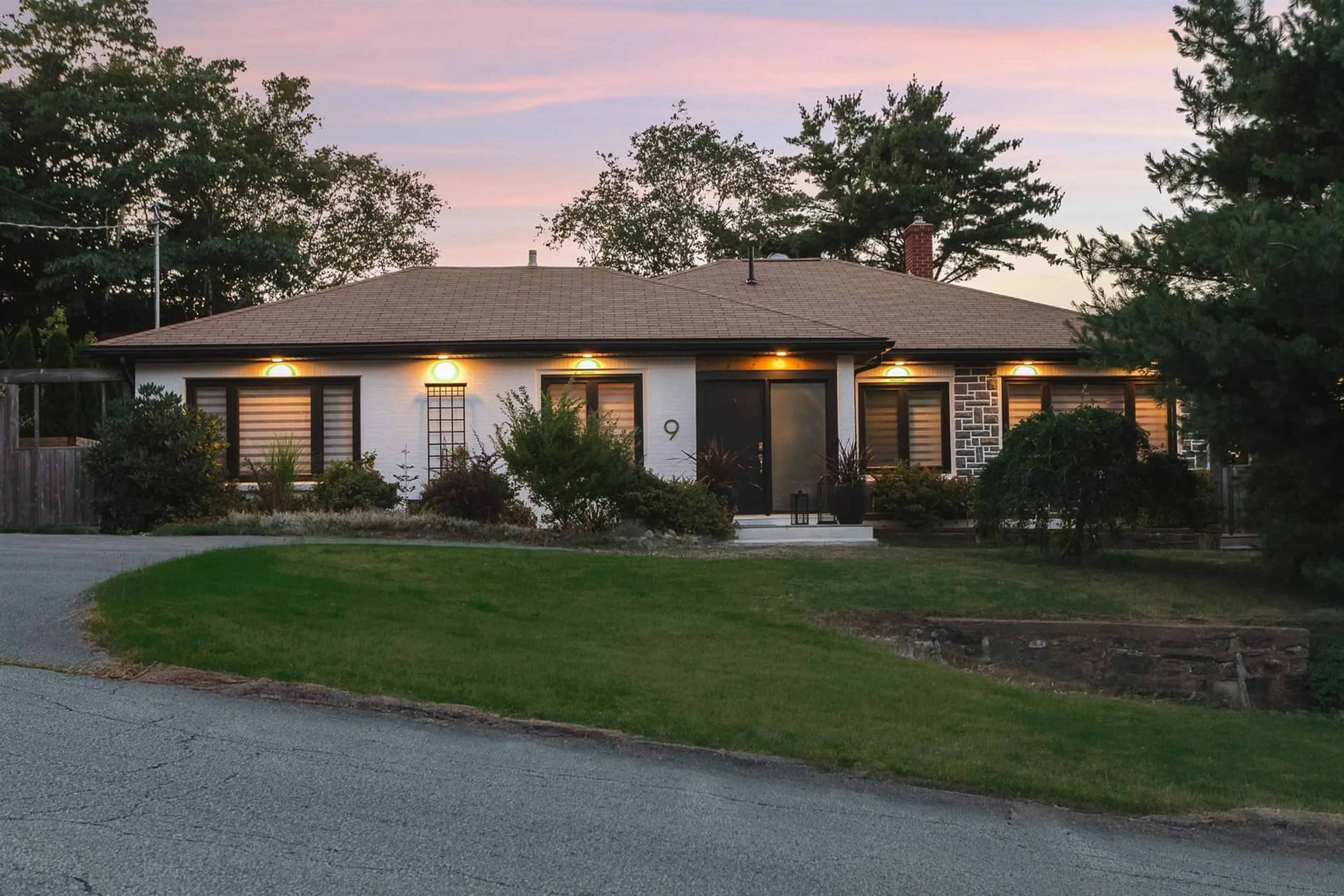 Home with vinyl exterior material, street for 9 Lynwood Dr, Halifax Nova Scotia B3M 1Y8
