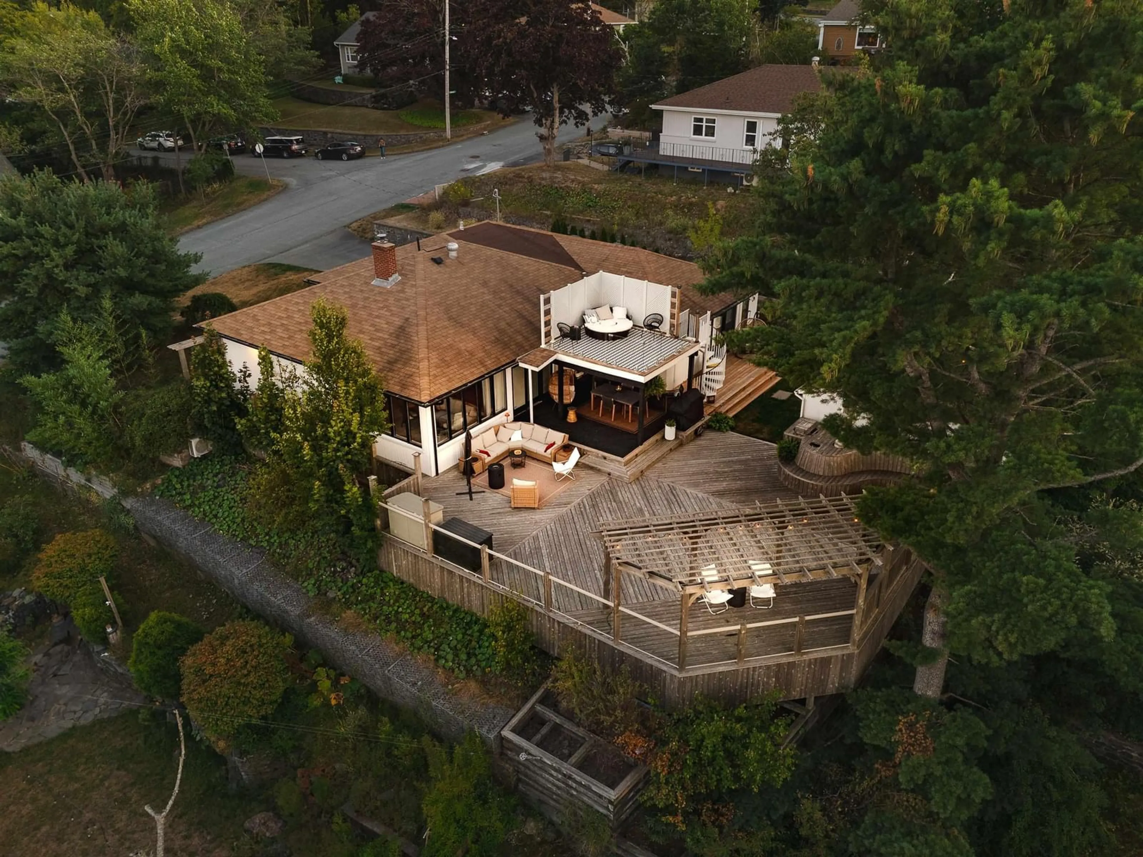 A pic from outside/outdoor area/front of a property/back of a property/a pic from drone, street for 9 Lynwood Dr, Halifax Nova Scotia B3M 1Y8