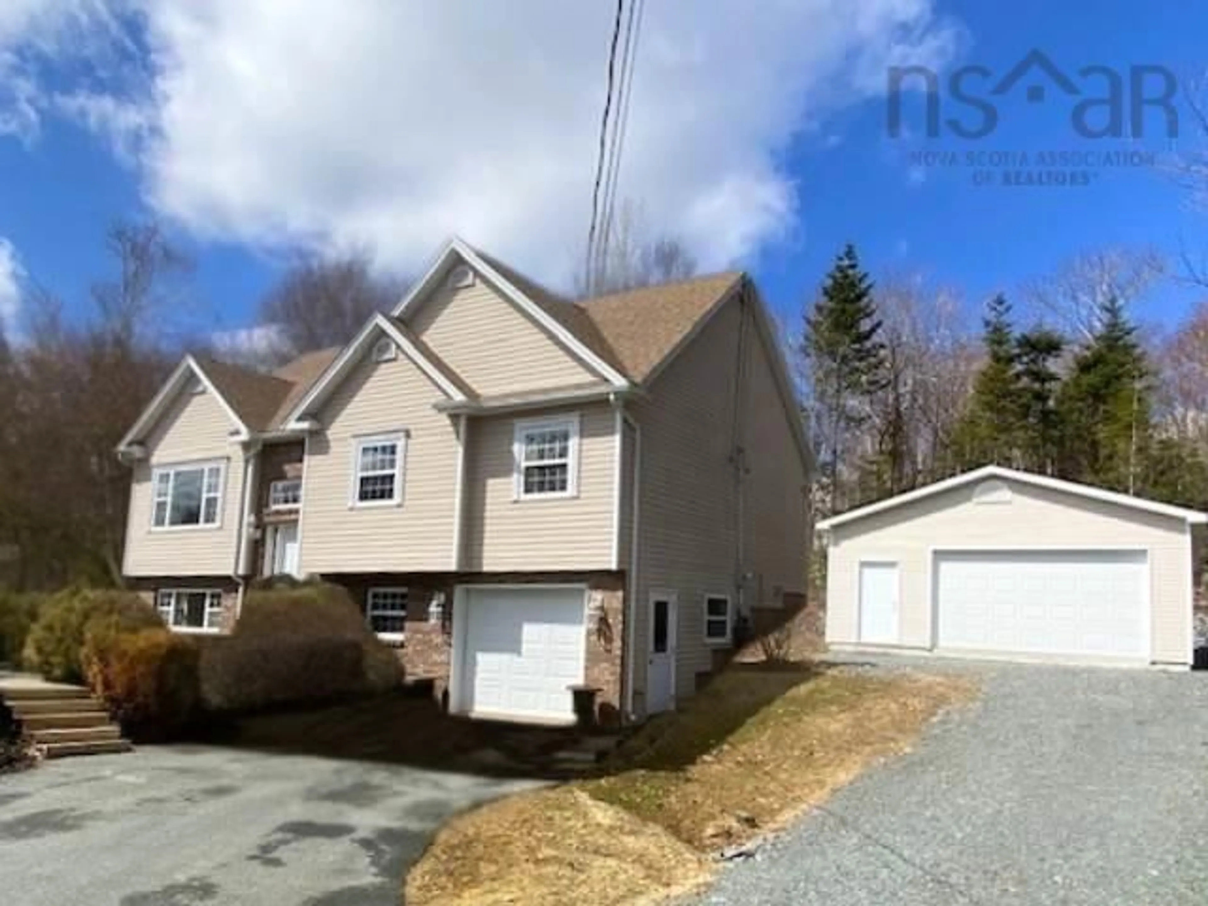 Home with vinyl exterior material, street for 80 Rivendale Dr, Beaver Bank Nova Scotia B4G 1G2