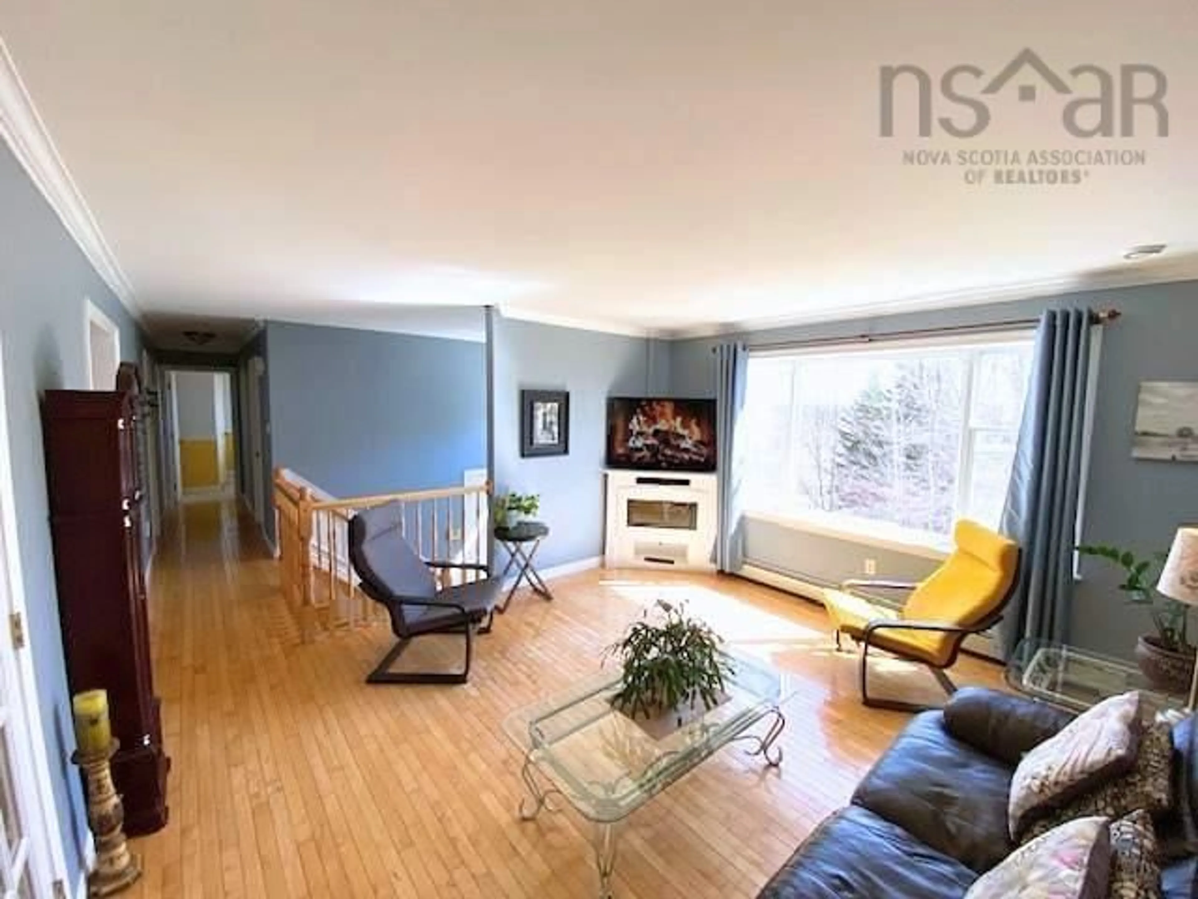 Living room with furniture, wood/laminate floor for 80 Rivendale Dr, Beaver Bank Nova Scotia B4G 1G2