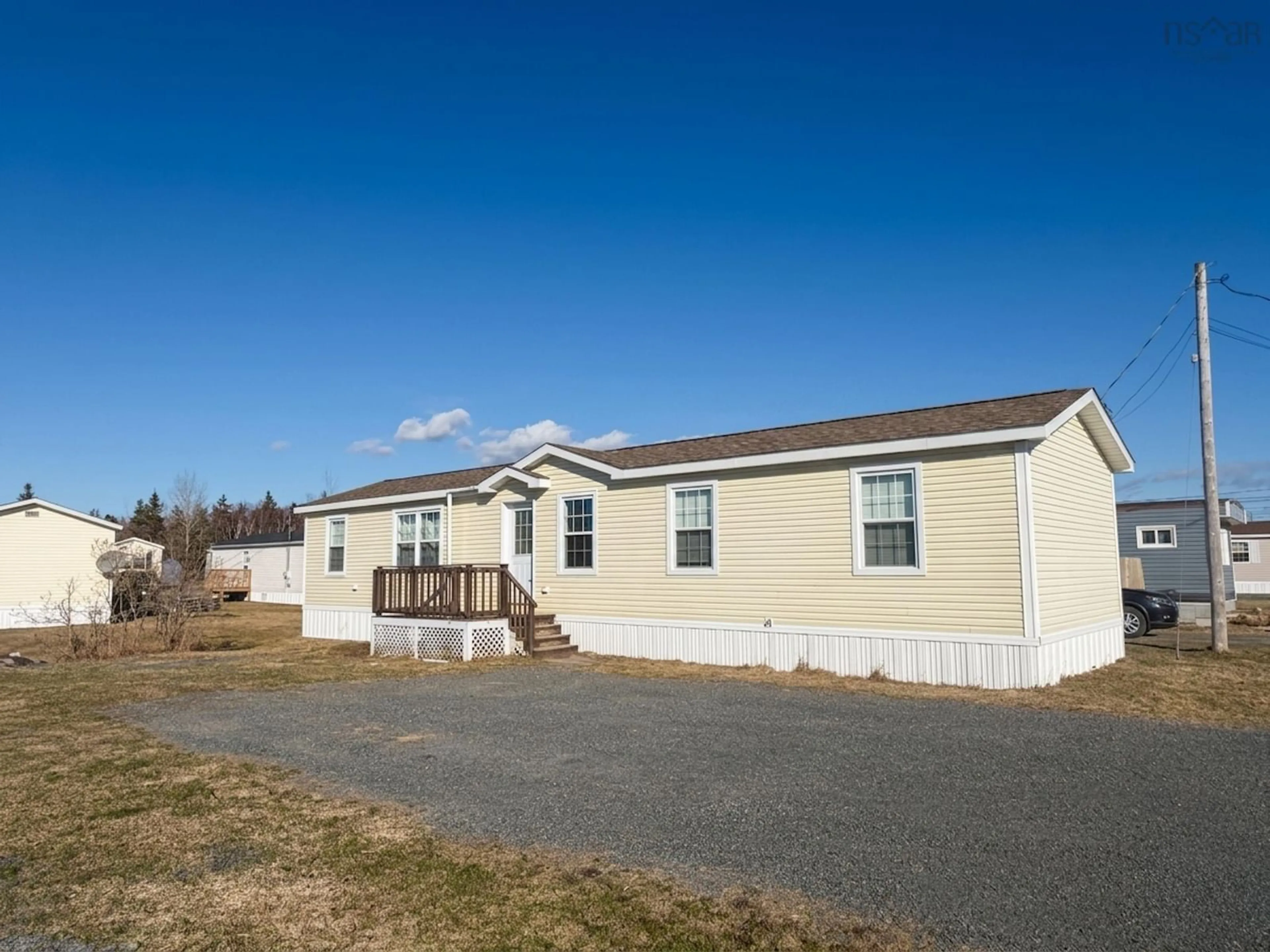 Home with vinyl exterior material, building for 72 Second St, Sydney Nova Scotia B1L 1C9