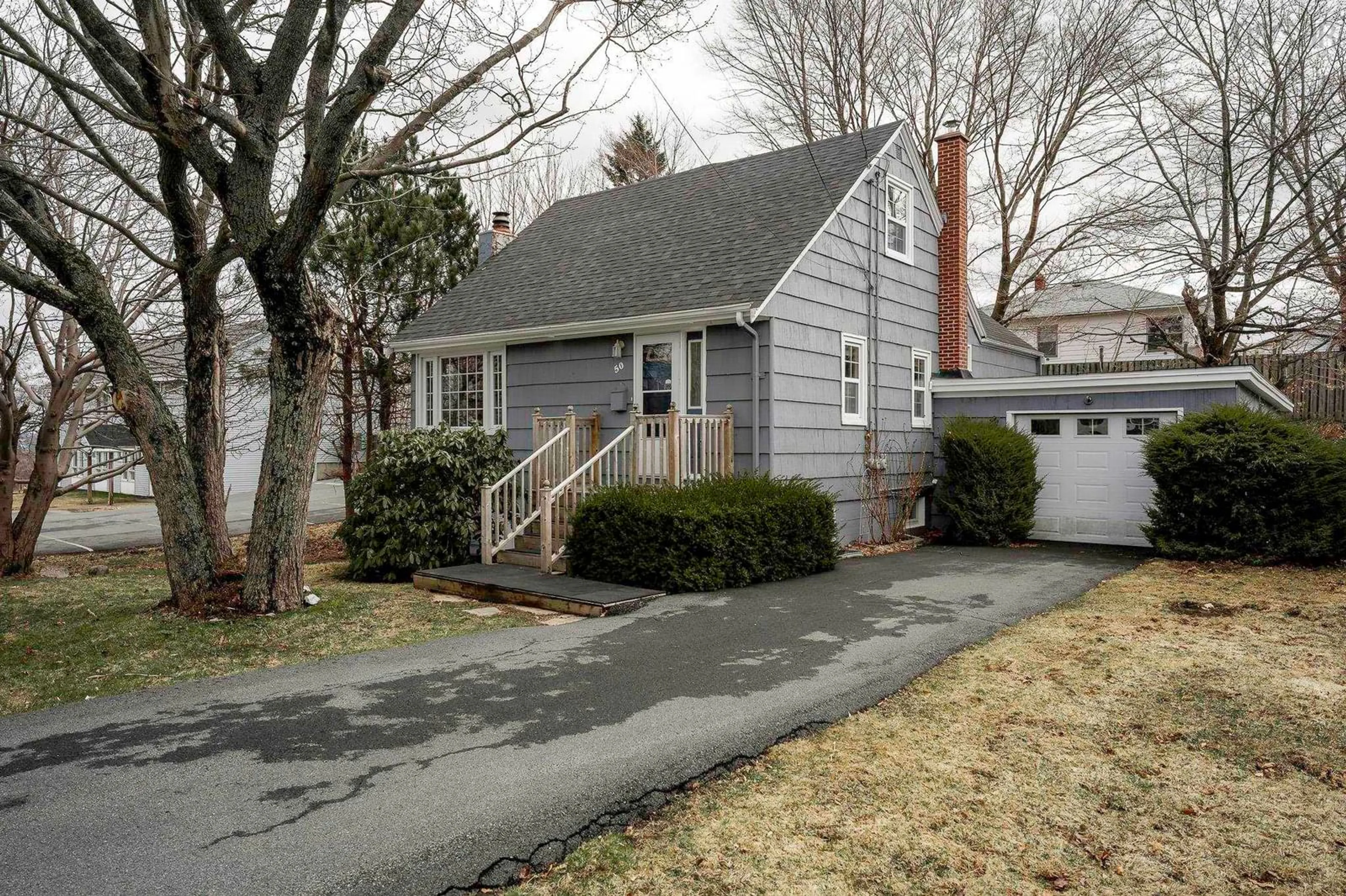 Home with vinyl exterior material, street for 50 Convoy Ave, Fairview Nova Scotia B3N 2P8
