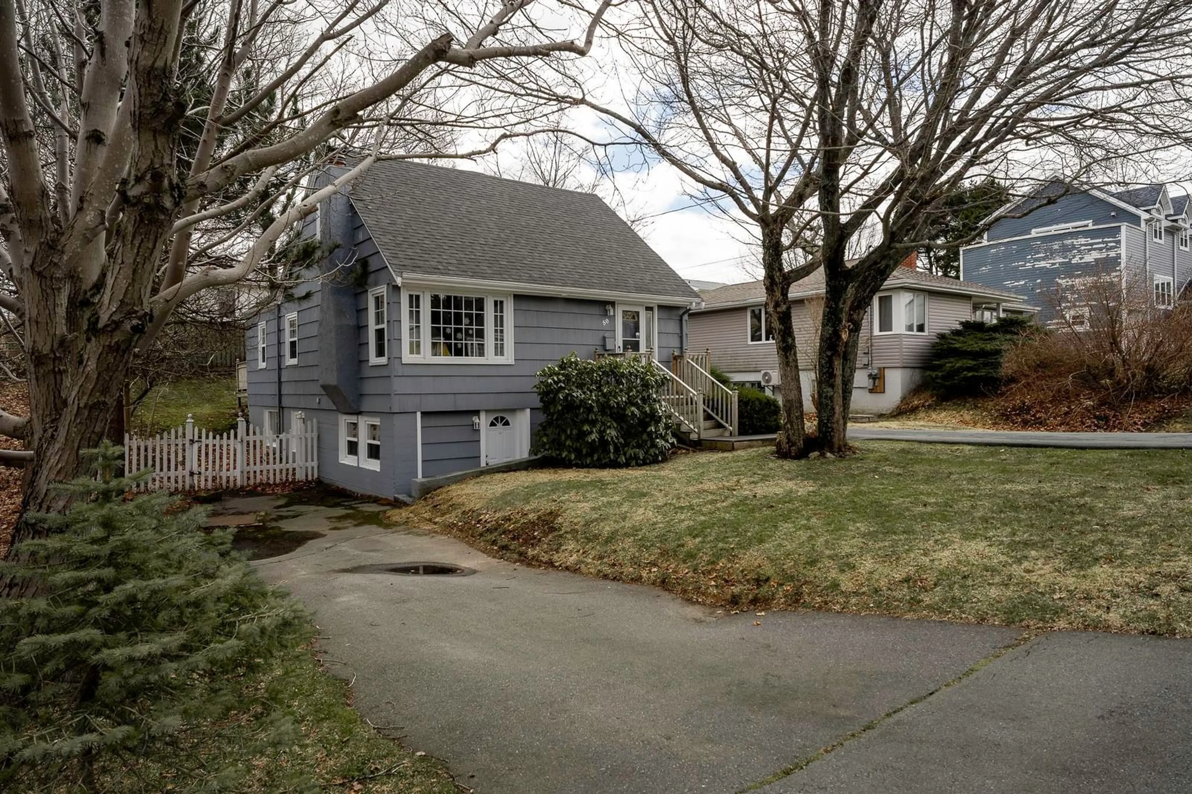 Home with vinyl exterior material, street for 50 Convoy Ave, Fairview Nova Scotia B3N 2P8