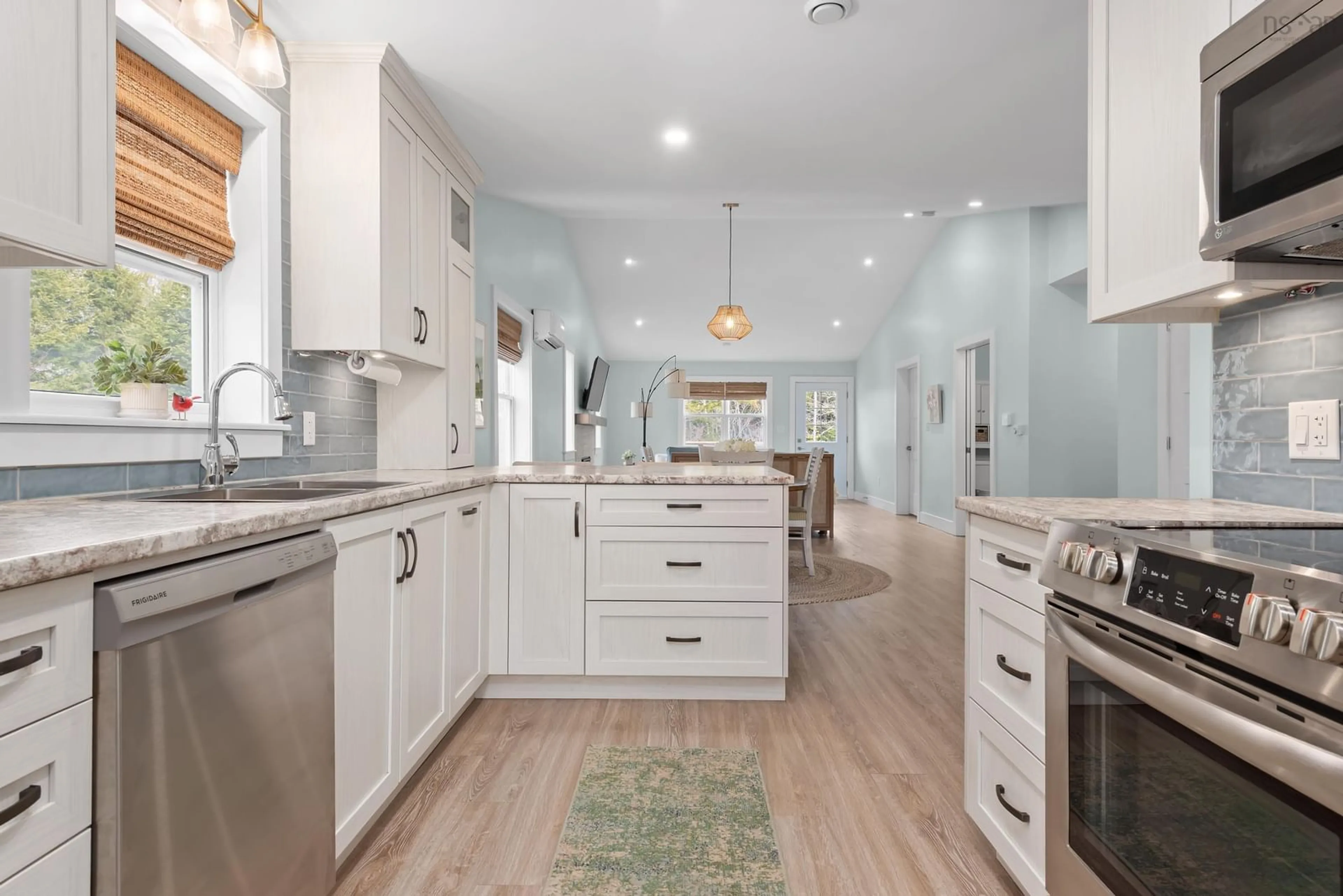 Open concept kitchen, ceramic/tile floor for 41 Wineberry Way, Upper Sackville Nova Scotia B4E 0S5