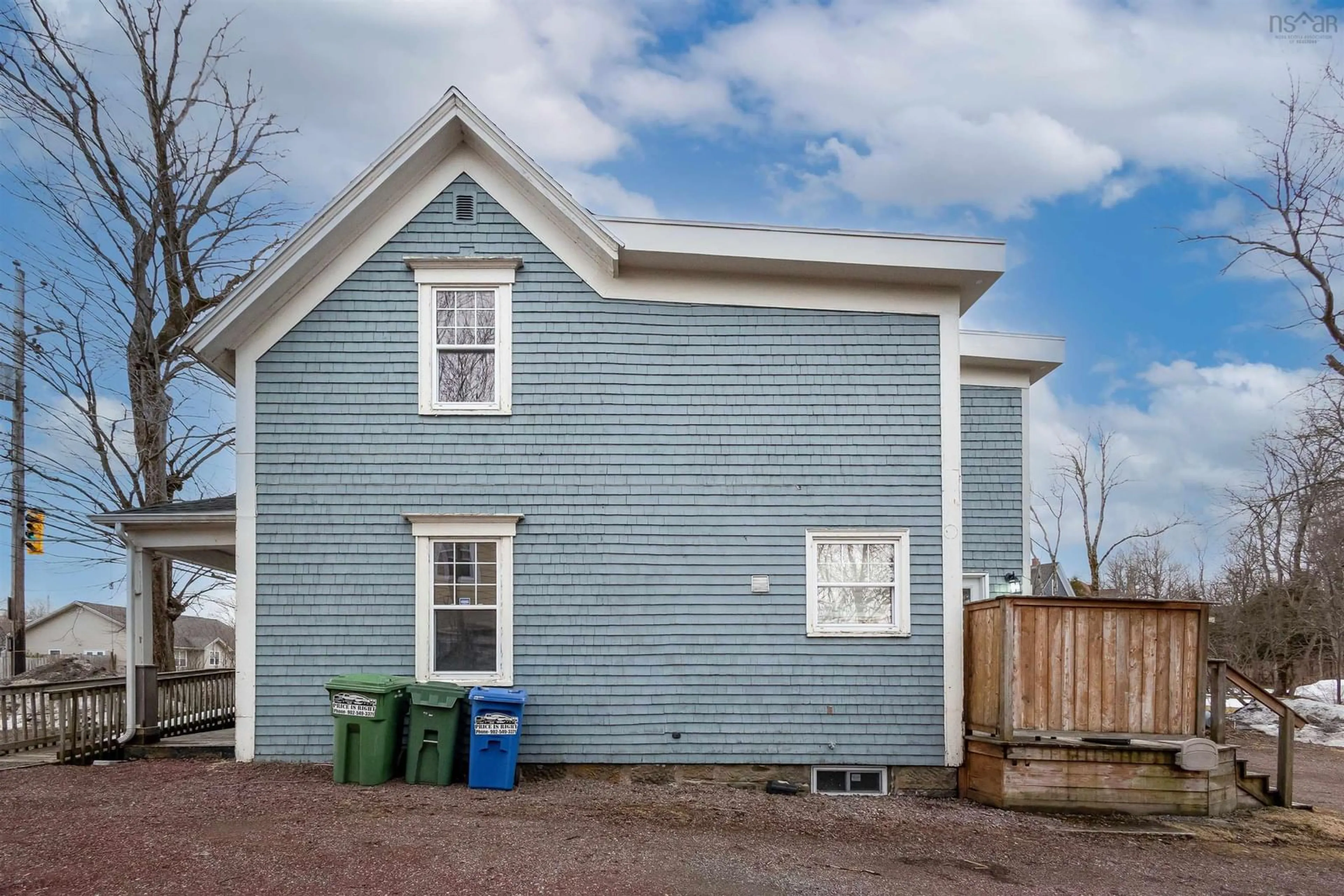 Home with vinyl exterior material, street for 808 George St, Sydney Nova Scotia B1P 1L6
