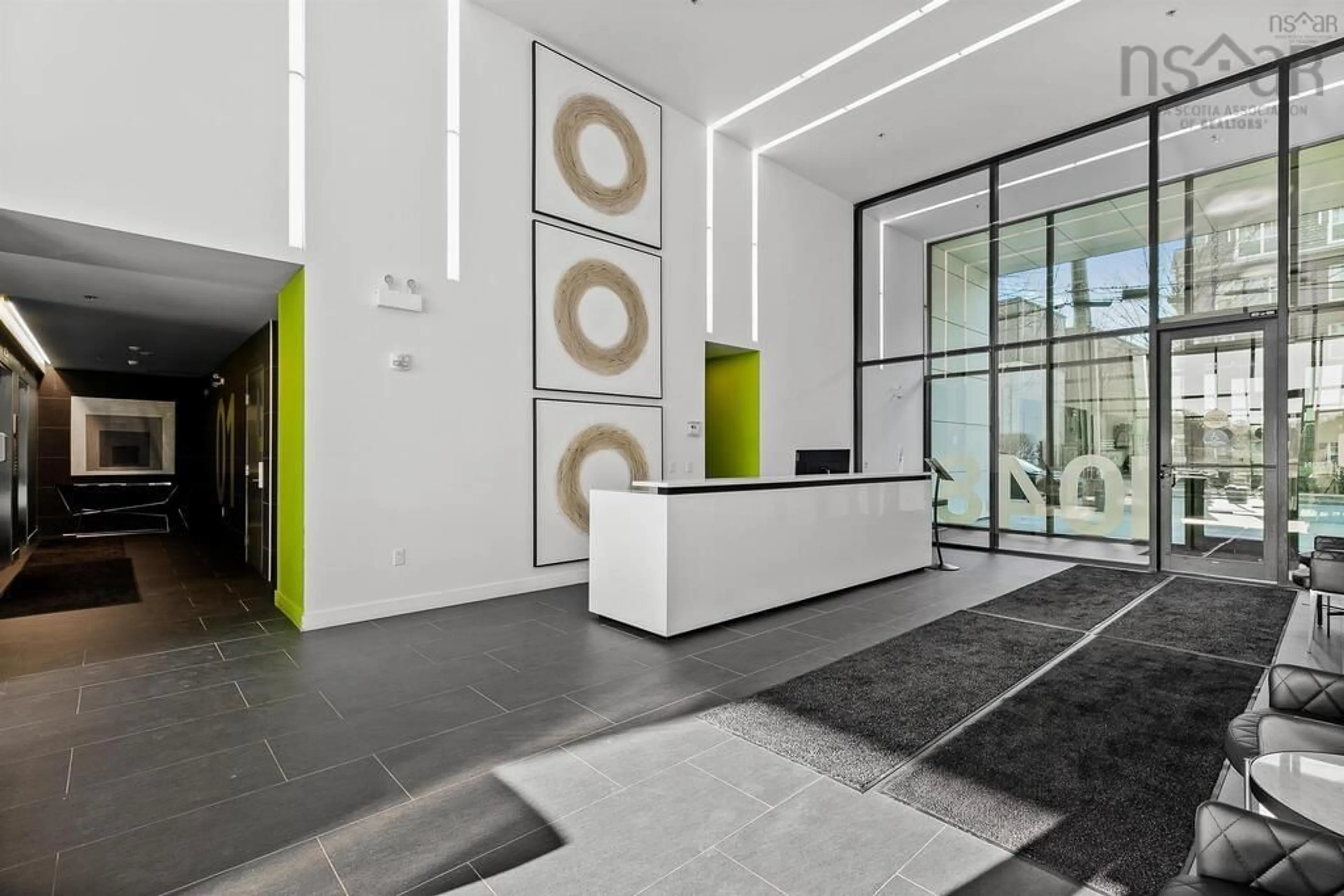 Indoor foyer for Wellington St #804, Halifax Nova Scotia B3H 0C2