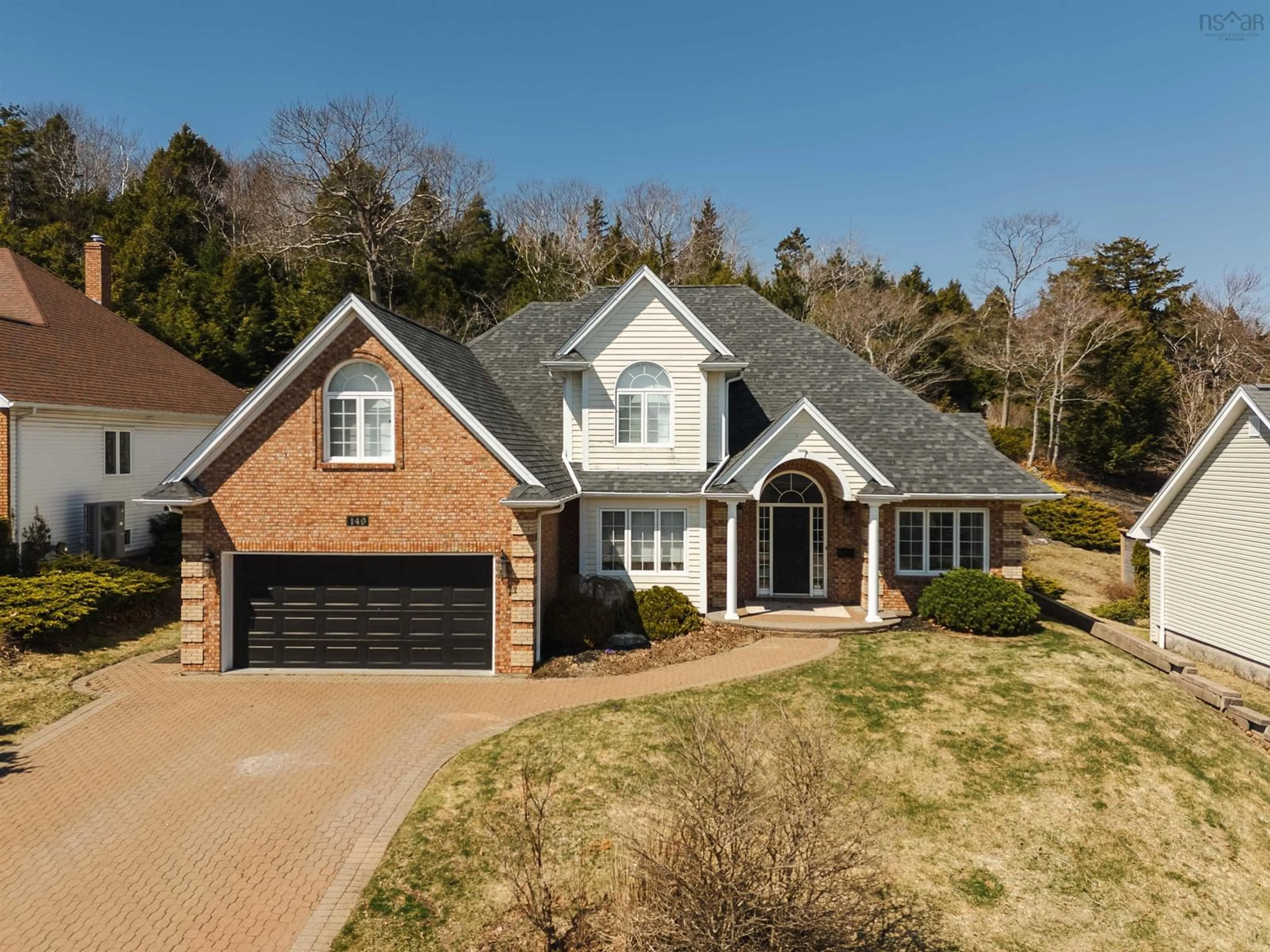 Home with brick exterior material, street for 149 Cresthaven Dr, Halifax Nova Scotia B3M 2E4