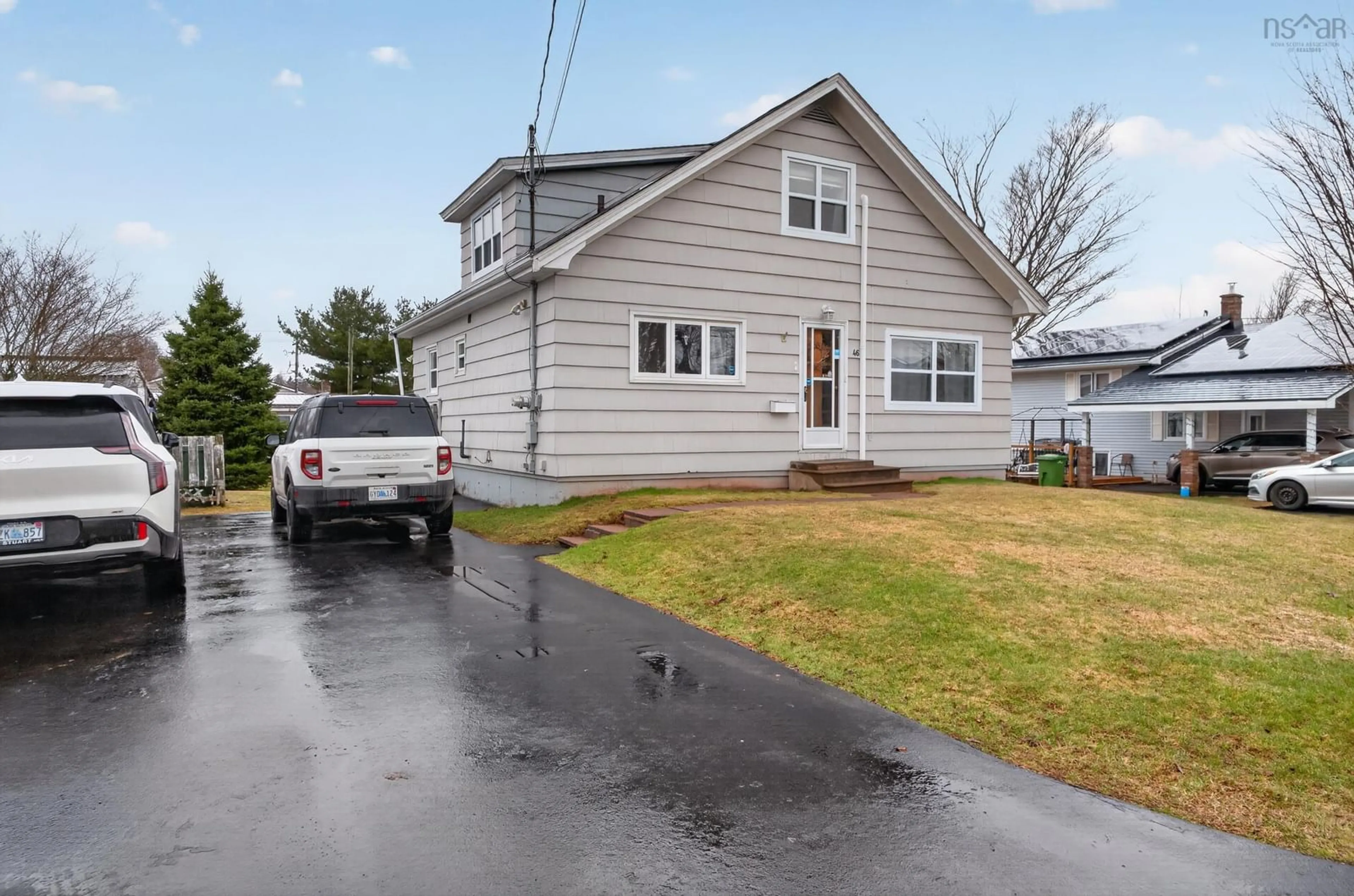 Home with vinyl exterior material, street for 46 Lockhart Ave, Truro Nova Scotia B2N 5P7