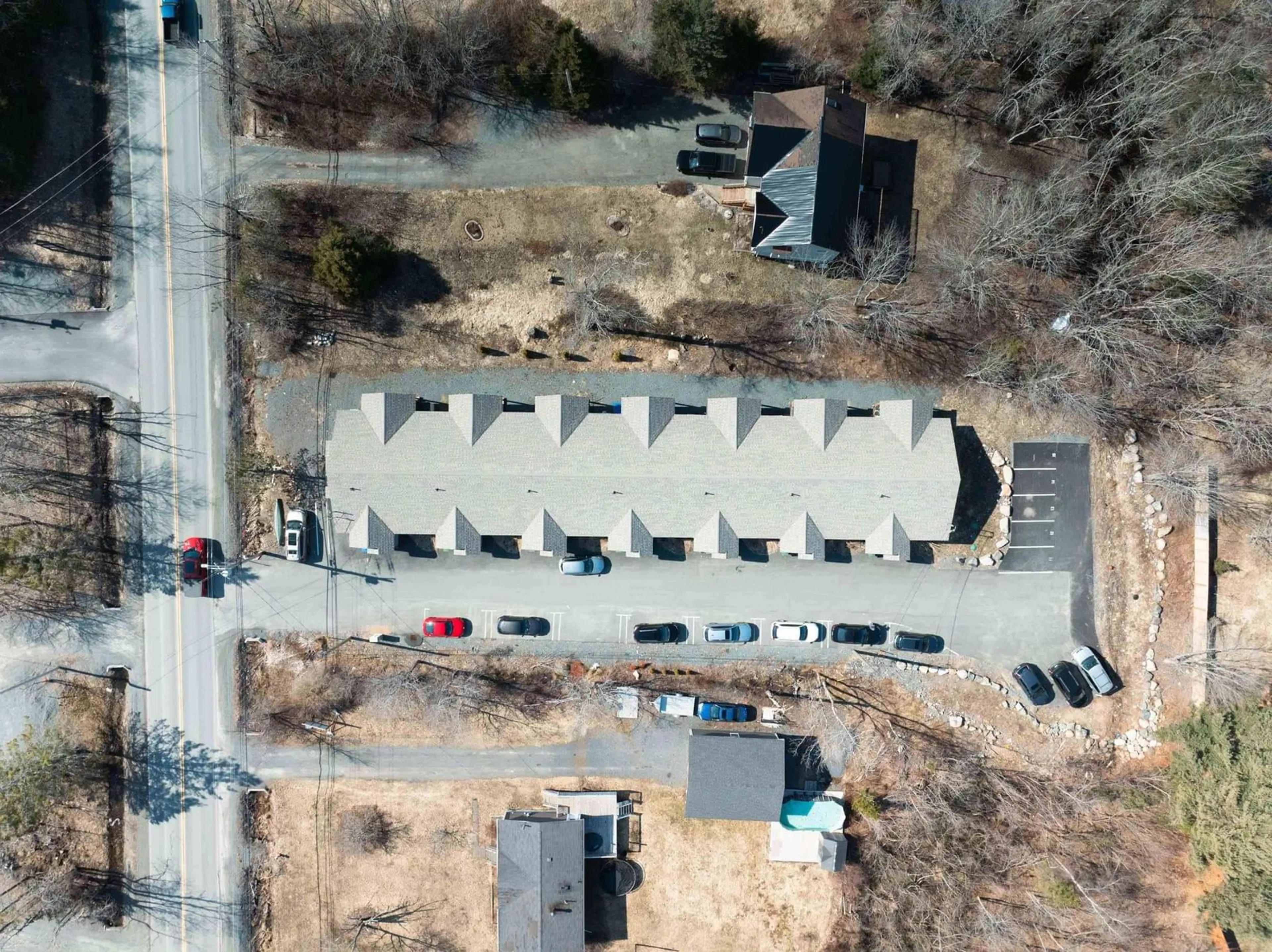 A pic from outside/outdoor area/front of a property/back of a property/a pic from drone, building for 6-18 Ariss Gate, Hammonds Plains Nova Scotia B4B 2M1