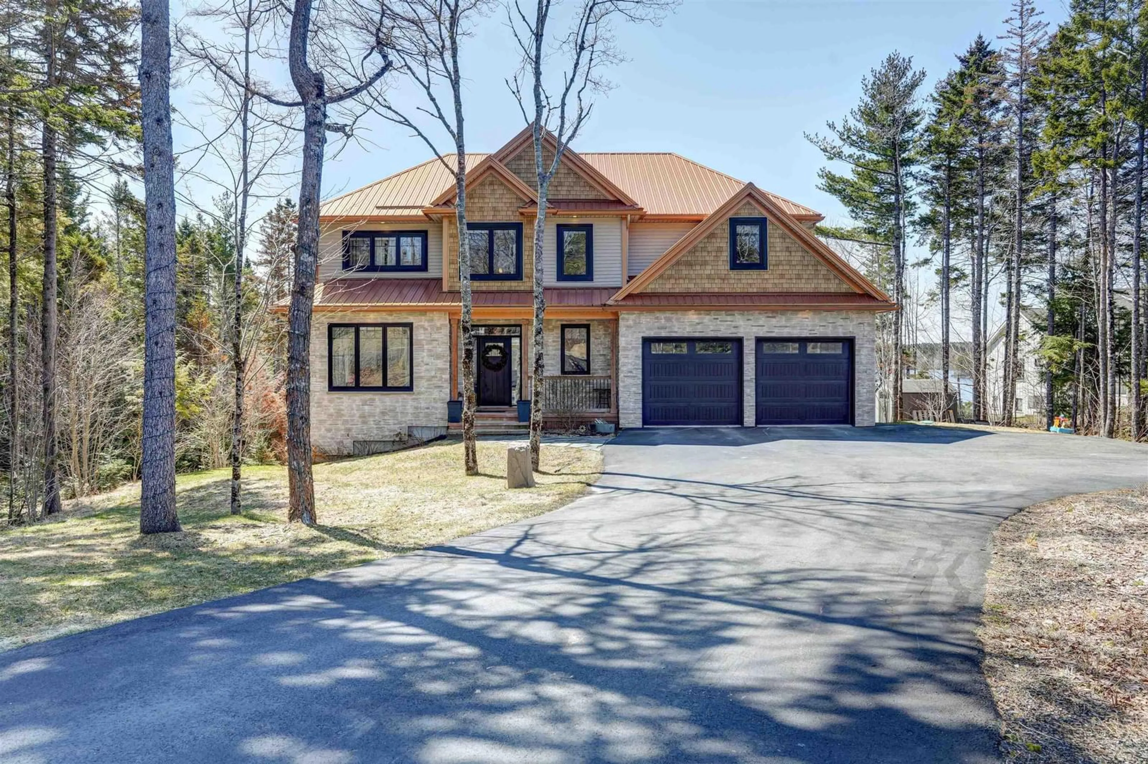 Home with brick exterior material, street for 460 Mccabe Lake Dr, Middle Sackville Nova Scotia B4E 0N6