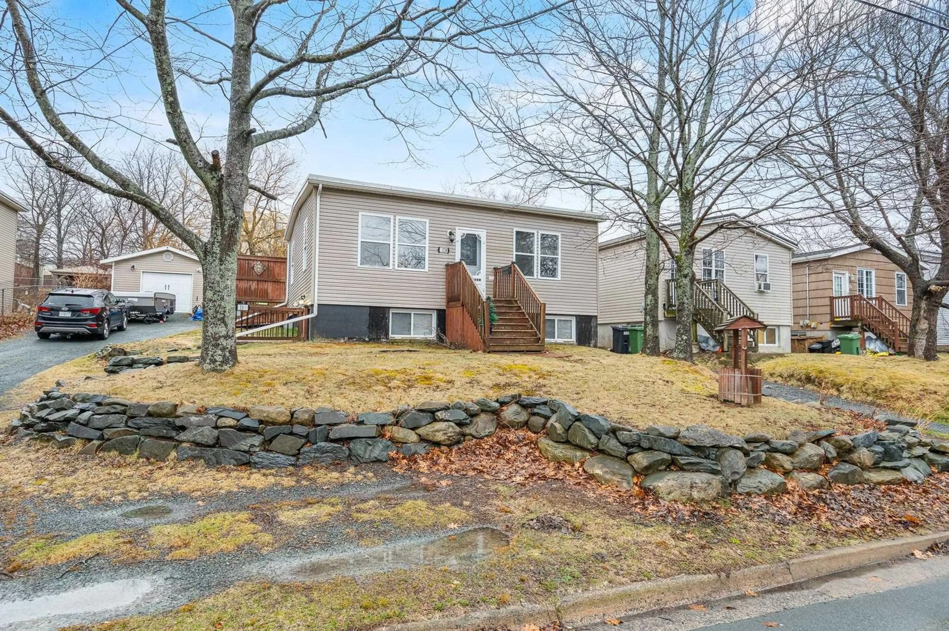 Home with vinyl exterior material, street for 11 A&B Provost St, Dartmouth Nova Scotia B2W 1B5