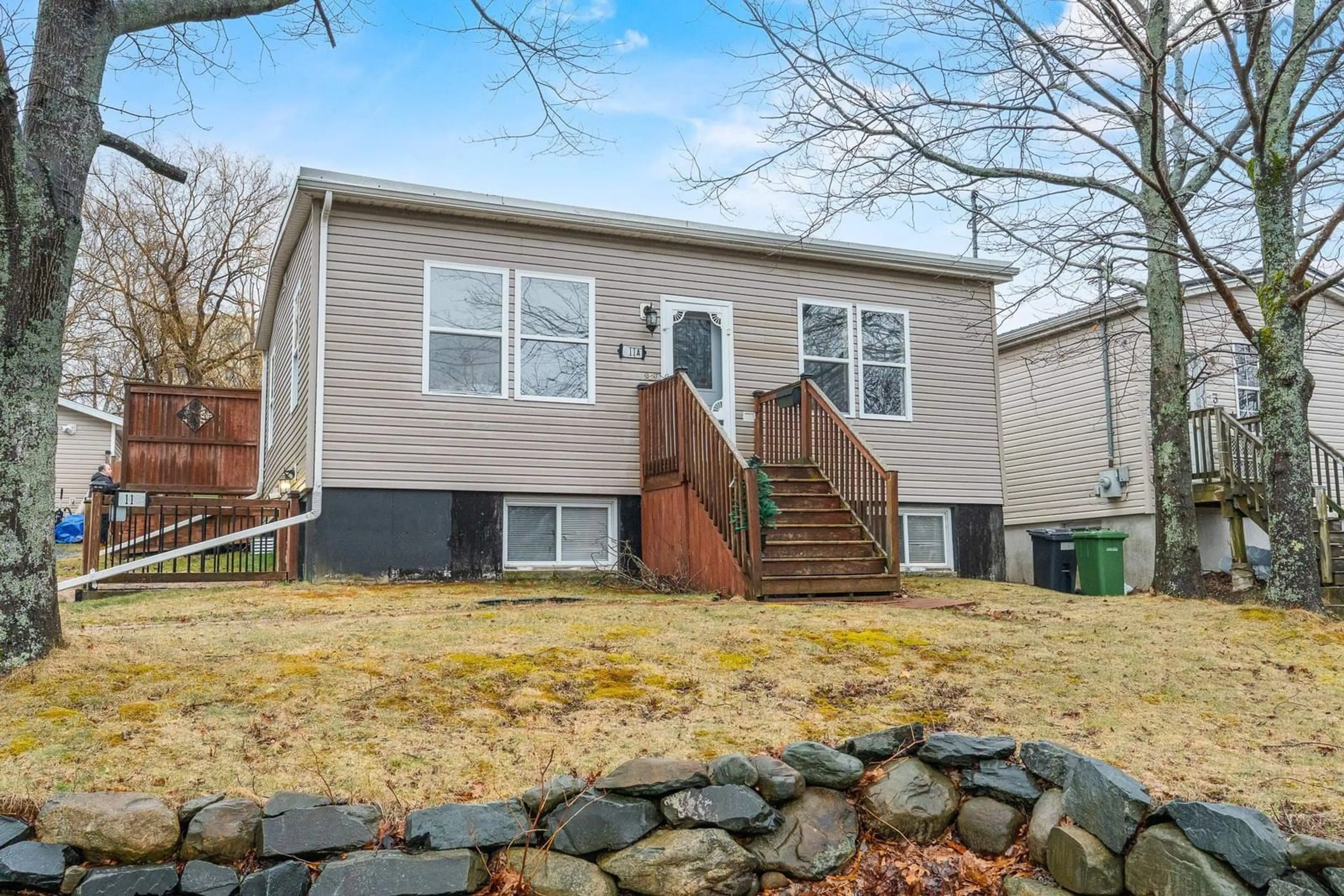 Home with vinyl exterior material, street for 11 A&B Provost St, Dartmouth Nova Scotia B2W 1B5