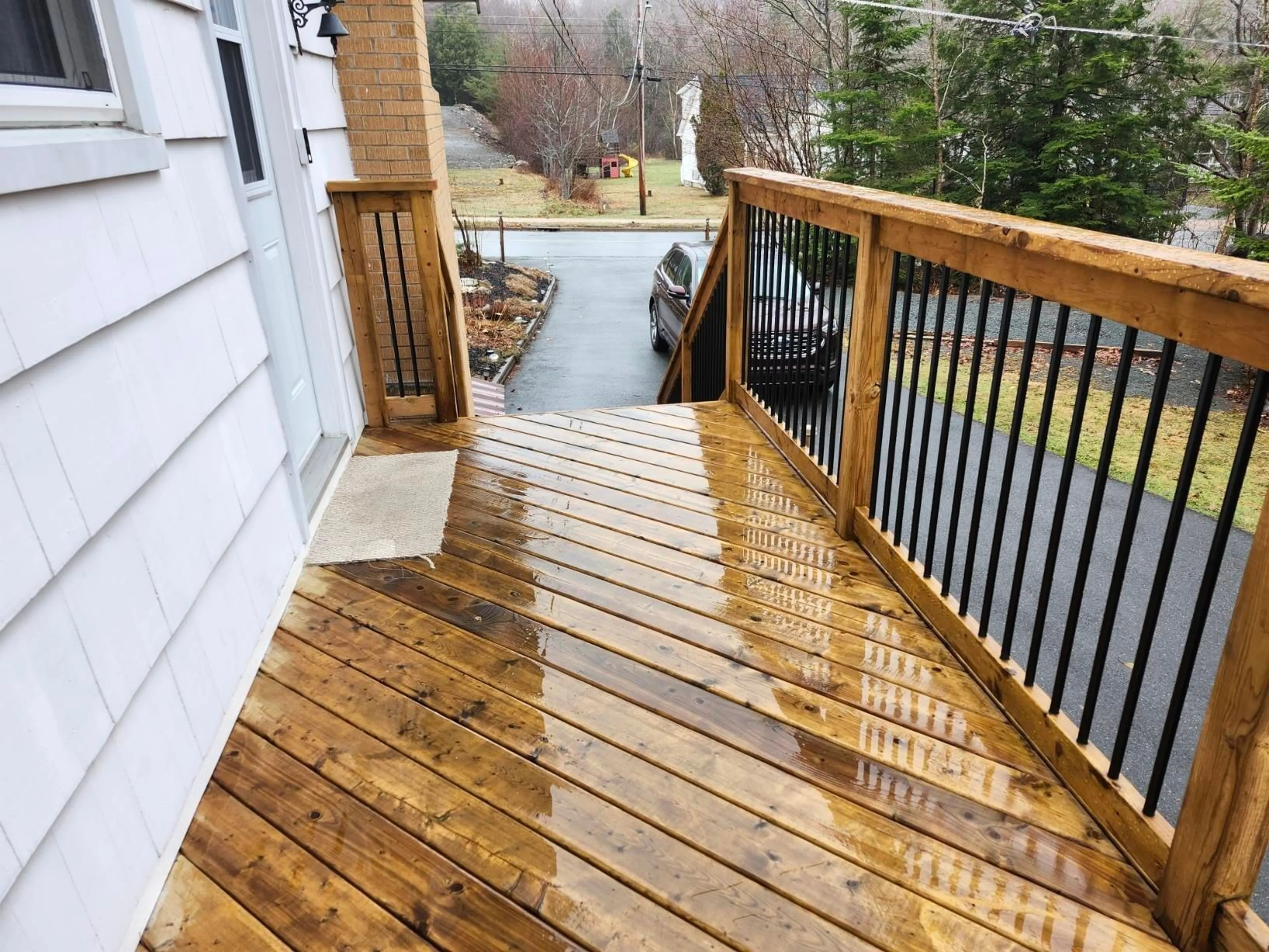 Patio, water/lake/river/ocean view for 82 Holland Rd, Fletchers Lake Nova Scotia B2T 1A1