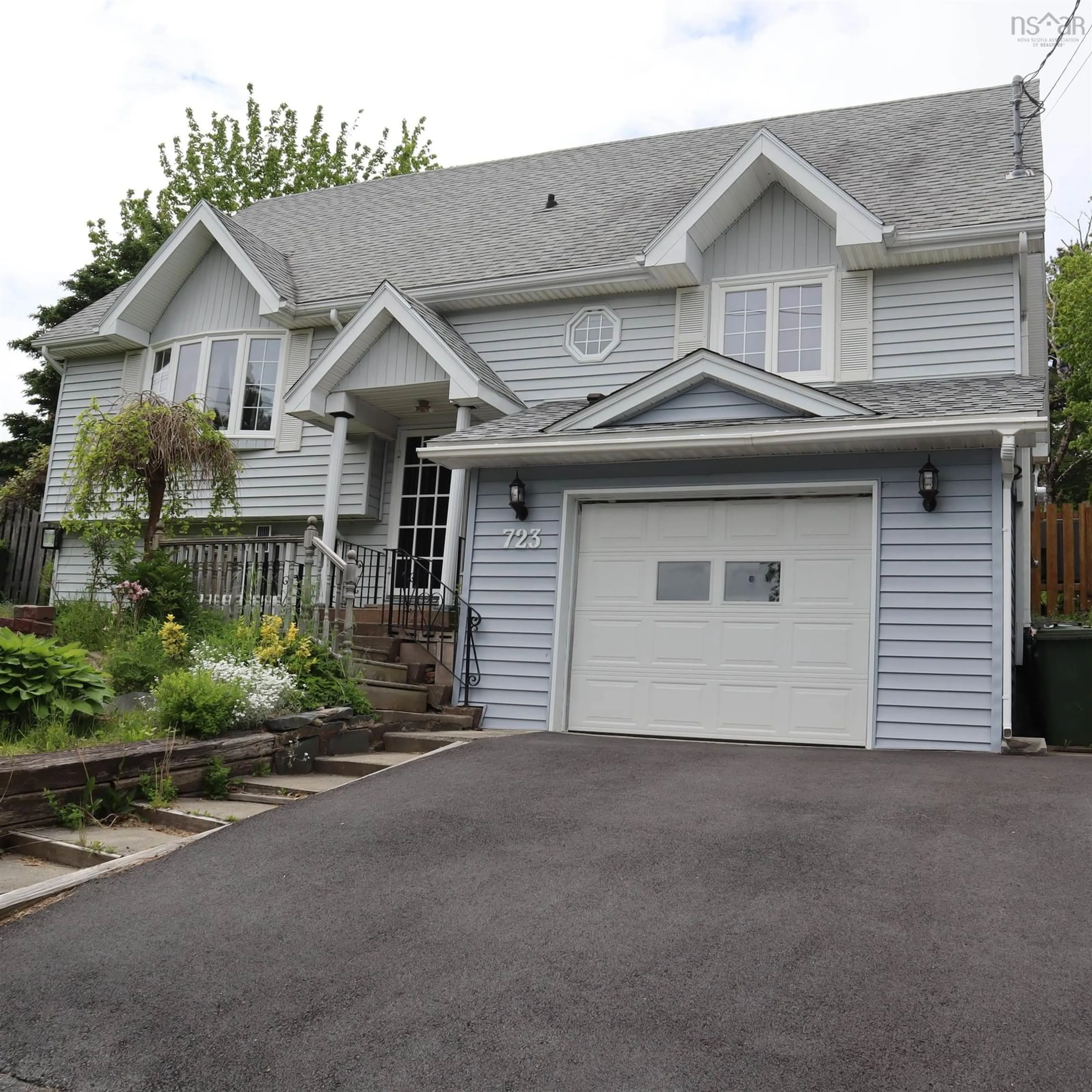 Home with vinyl exterior material, street for 723 Waverley Rd, Dartmouth Nova Scotia B2X 2G6