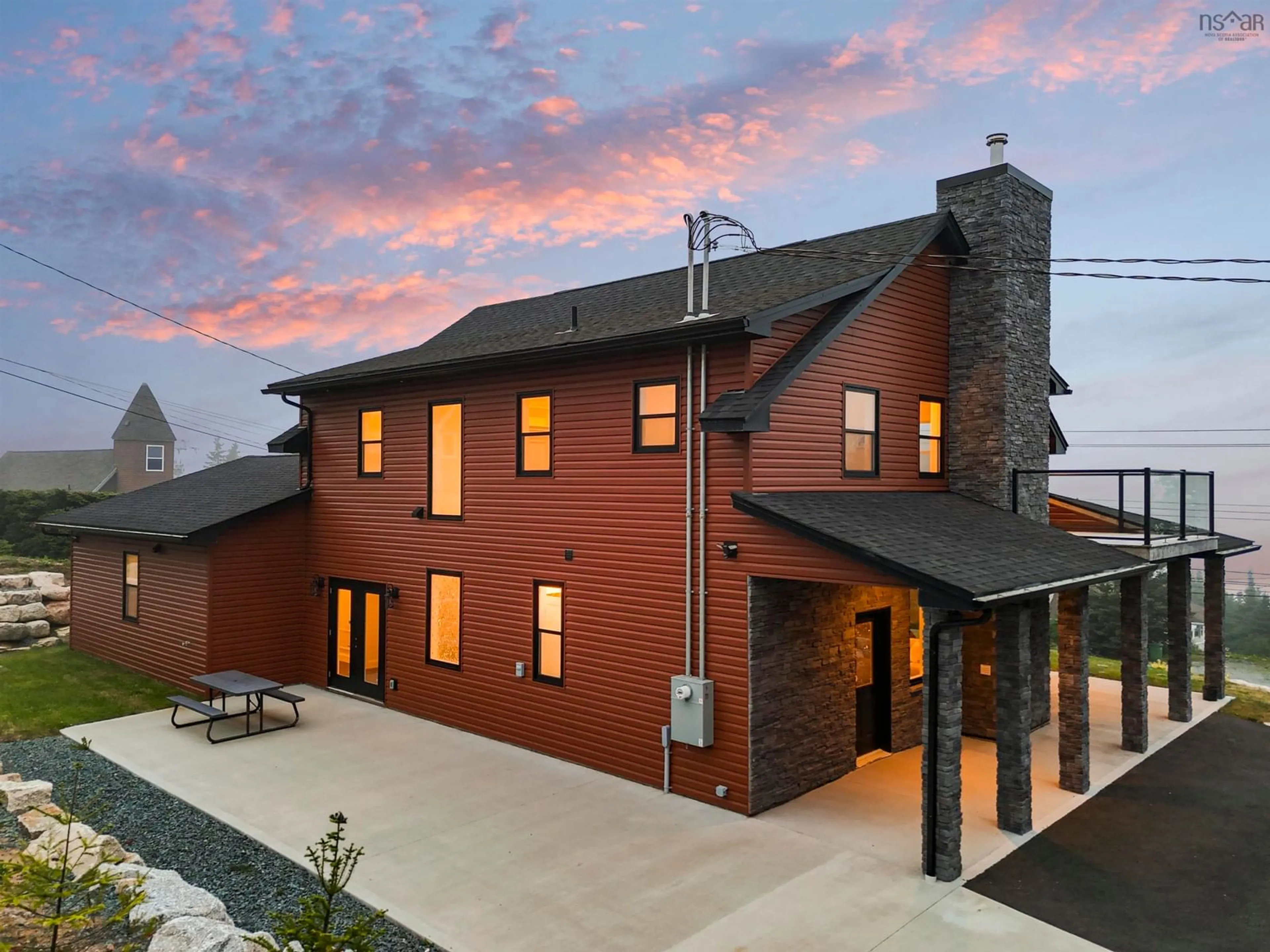 Home with brick exterior material, unknown for 657 Ketch Harbour Rd, Portuguese Cove Nova Scotia B3V 1K1