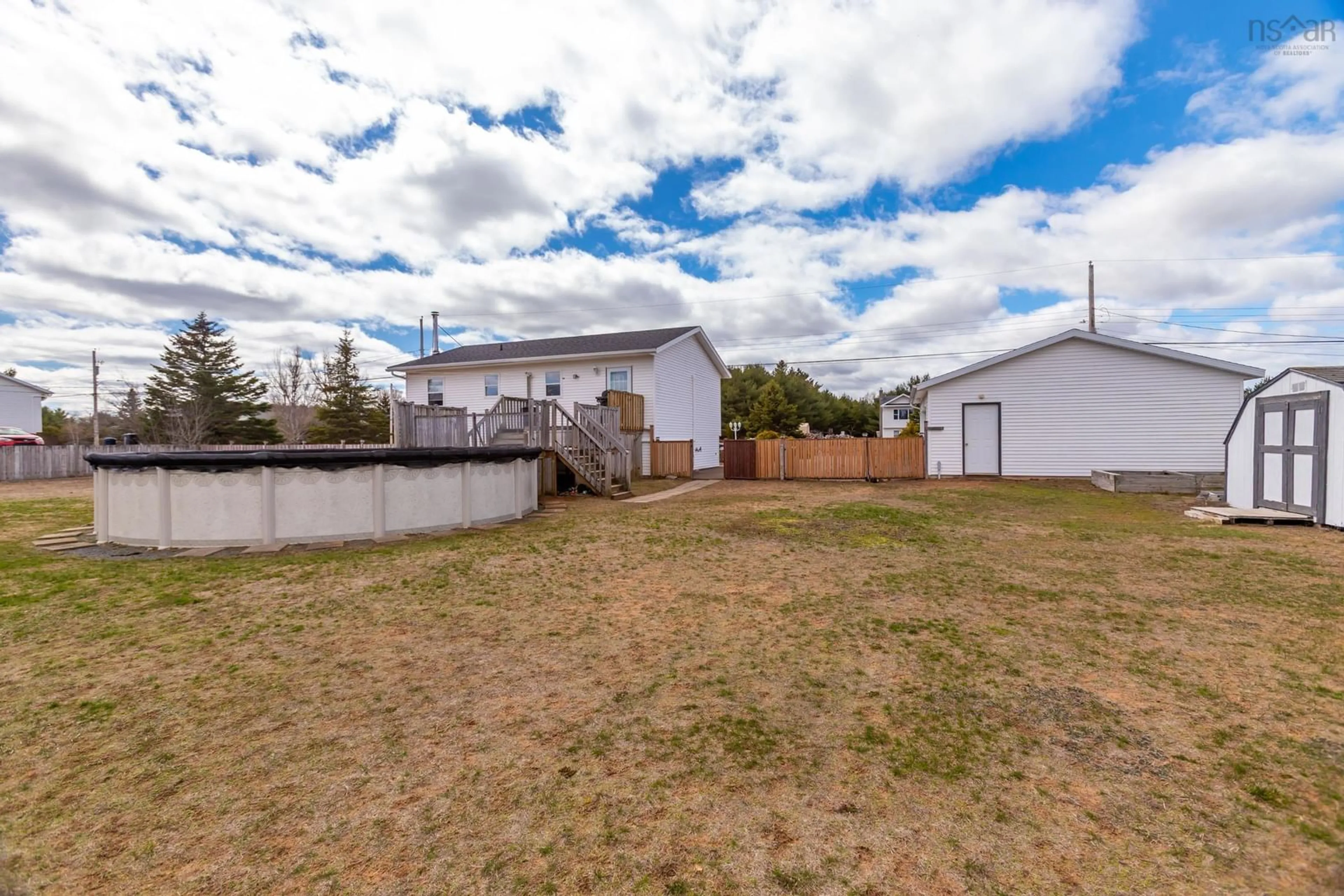 A pic from outside/outdoor area/front of a property/back of a property/a pic from drone, unknown for 64 Seth Dr, Wilmot Nova Scotia B0P 1R0