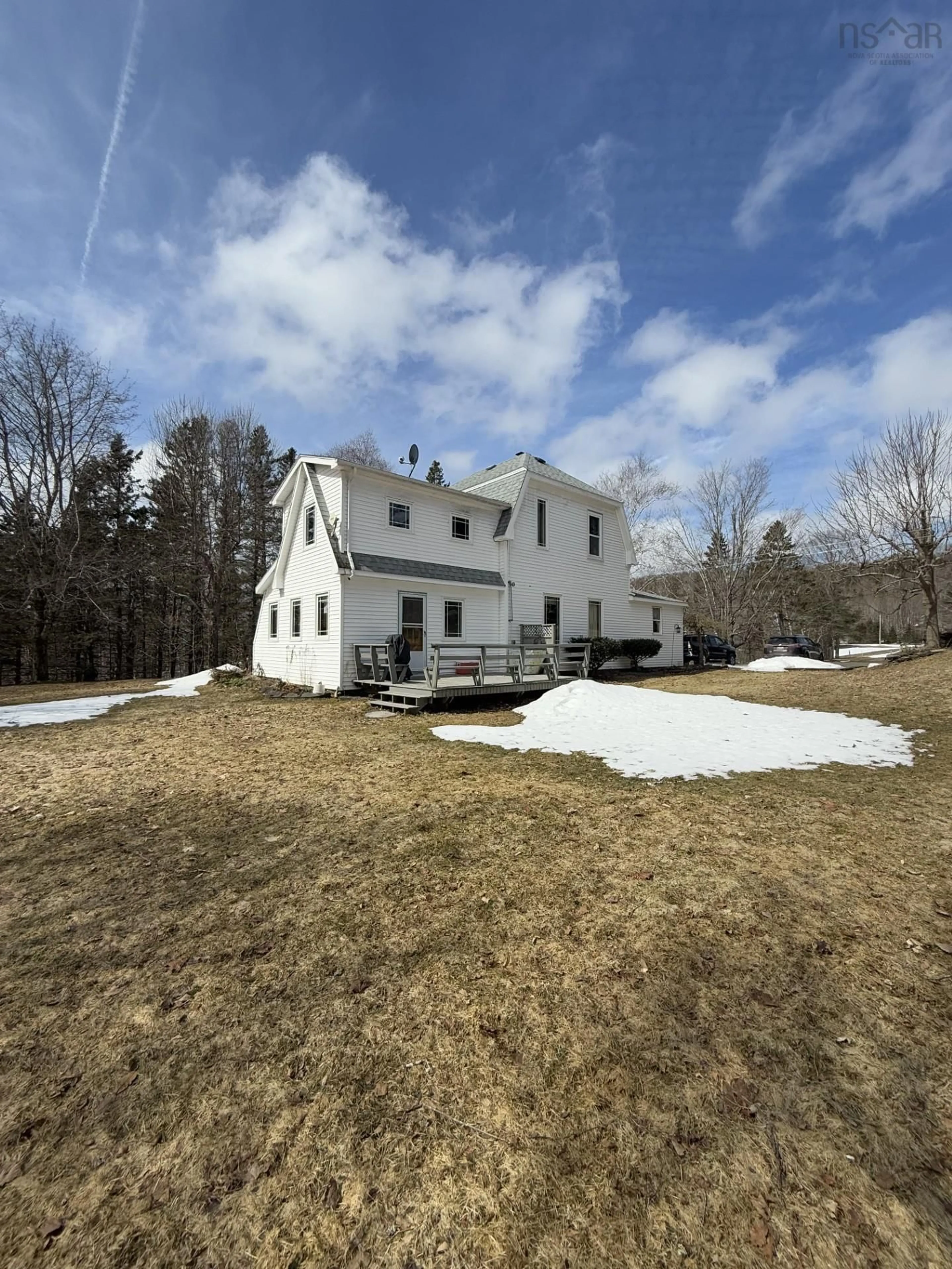 A pic from outside/outdoor area/front of a property/back of a property/a pic from drone, building for Brierly Brook Rd #788, Brierly Brook Nova Scotia B2G 2K9