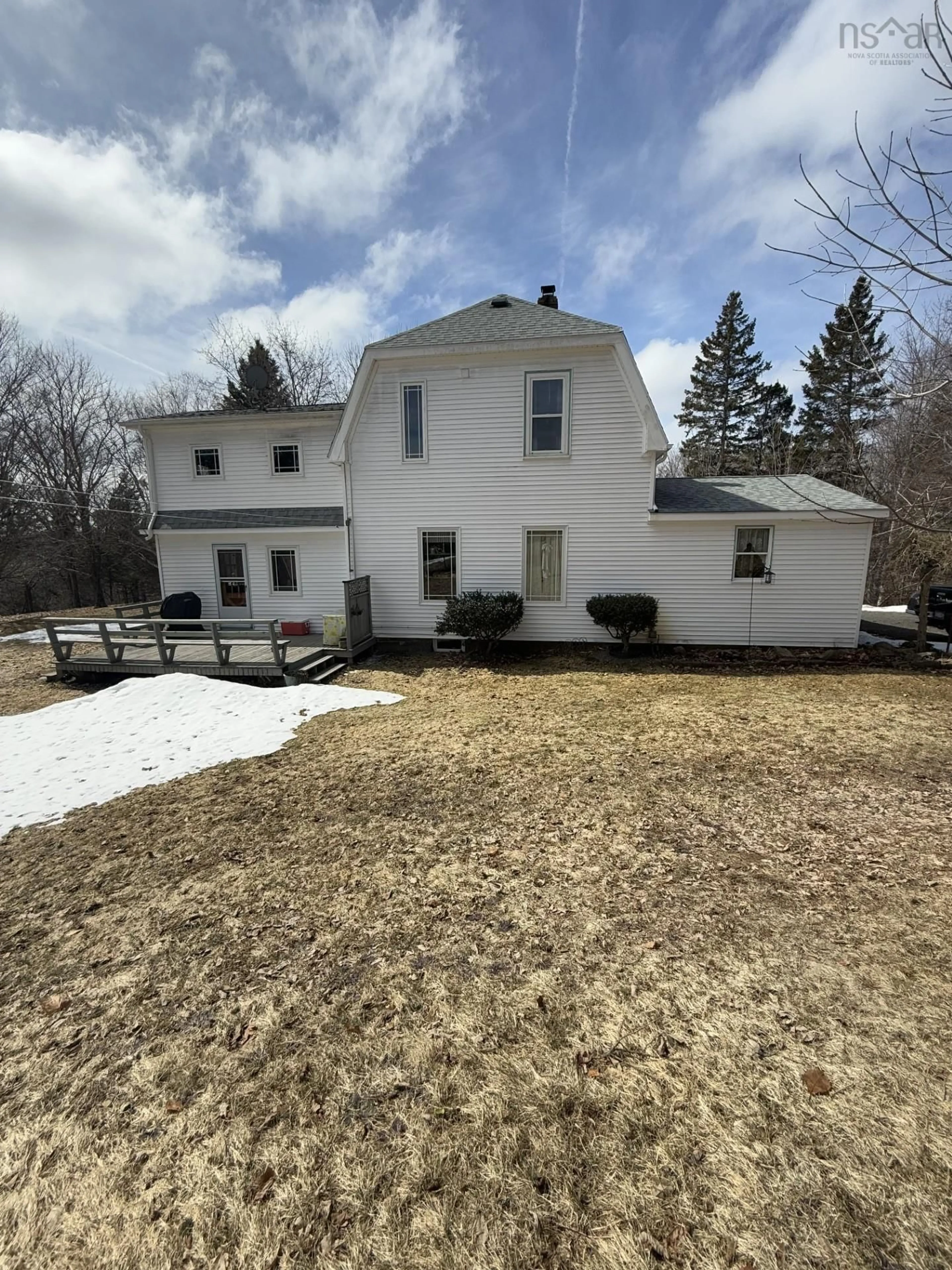 A pic from outside/outdoor area/front of a property/back of a property/a pic from drone, street for Brierly Brook Rd #788, Brierly Brook Nova Scotia B2G 2K9