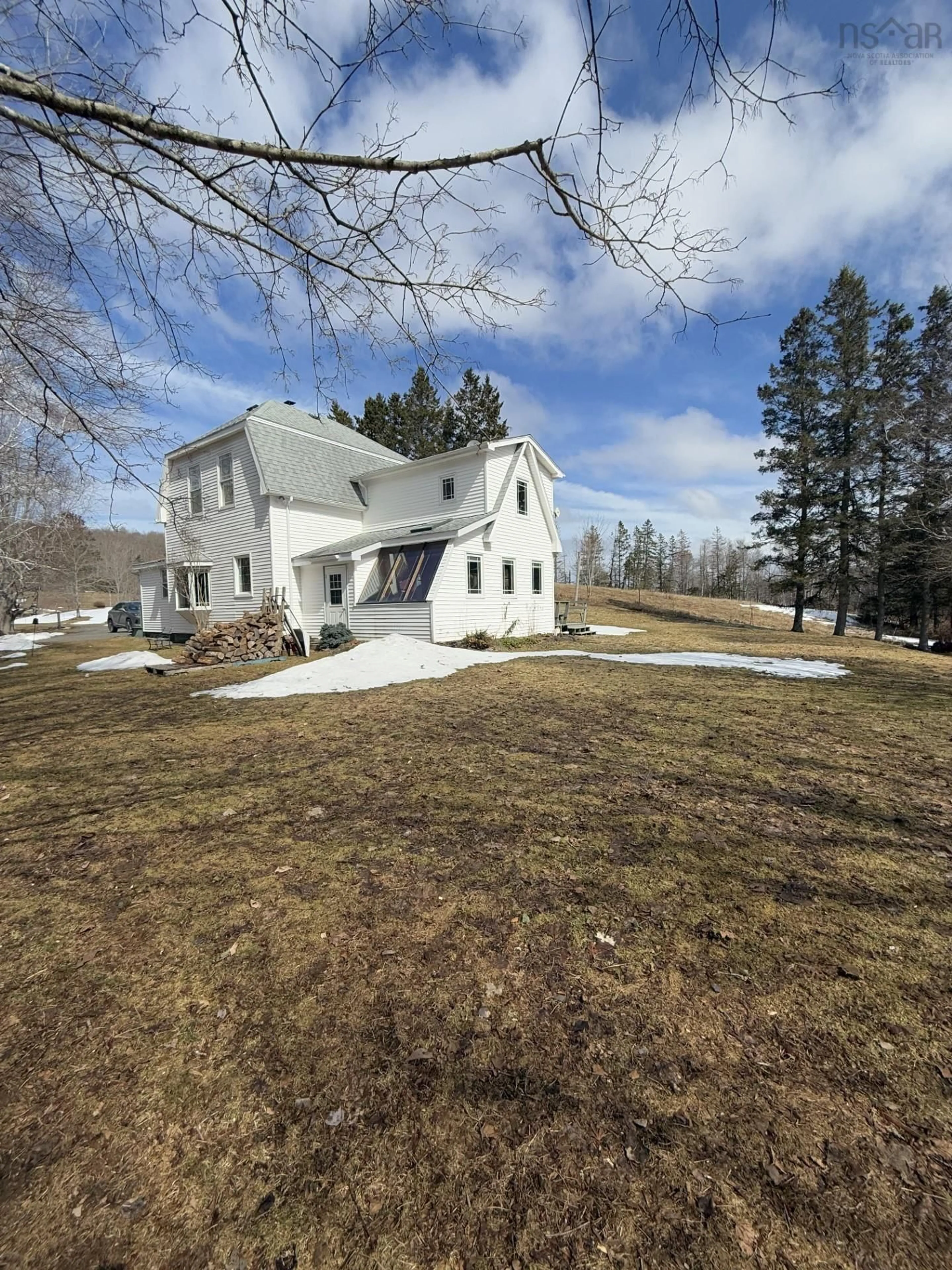 A pic from outside/outdoor area/front of a property/back of a property/a pic from drone, unknown for Brierly Brook Rd #788, Brierly Brook Nova Scotia B2G 2K9